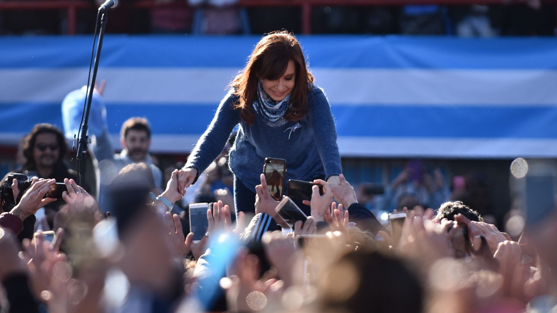 1920x1080 Ante una multitud, Cristina Kirchner lanzó el frente Unidad Ciudadana