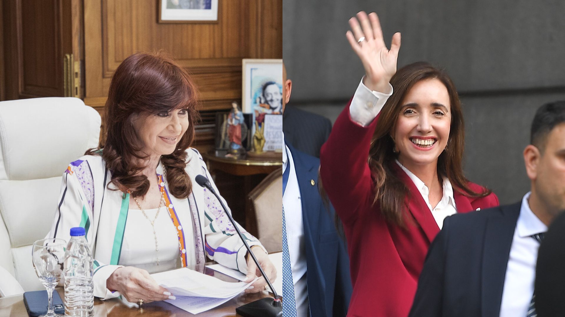 1920x1080 Cristina Kirchner and Victoria Villarruel meet to start vice presidential transition Aires Herald