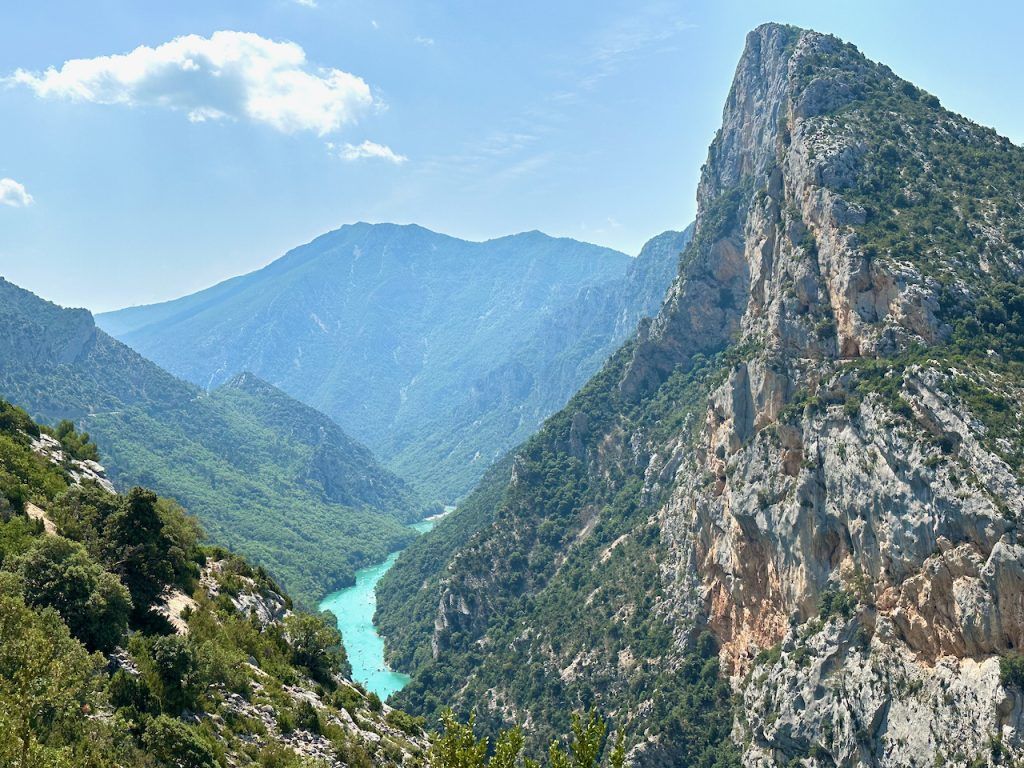 1024x768 Les Gorges du Verdon. Shutters & Sunflowers