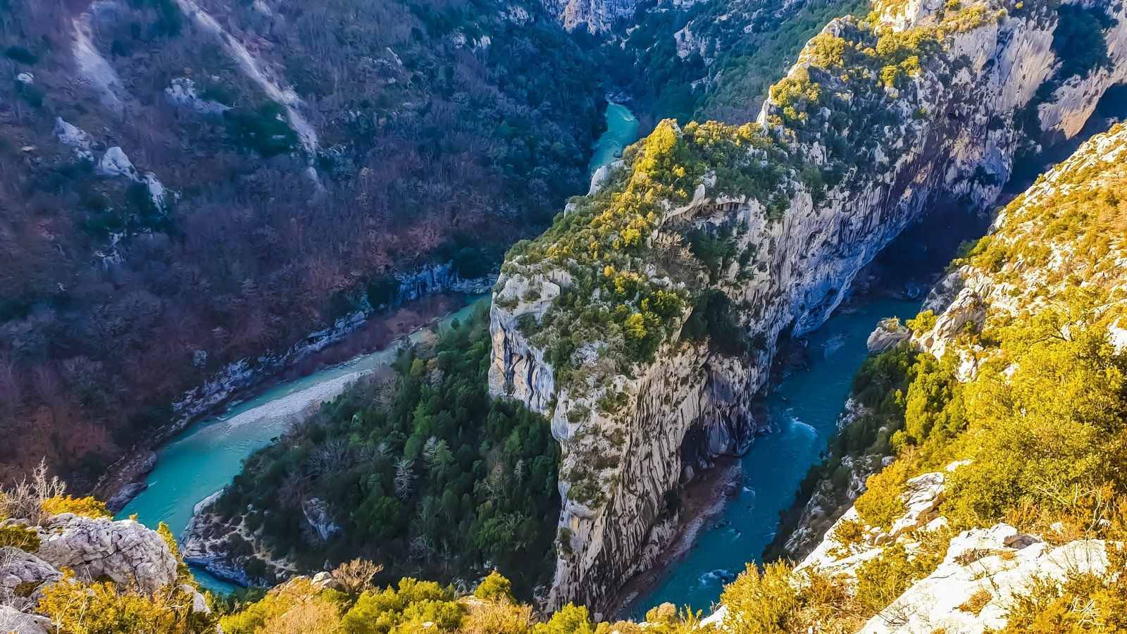 1600x900 The Grand Canyon of the Gorges du Verdon a breathtaking place