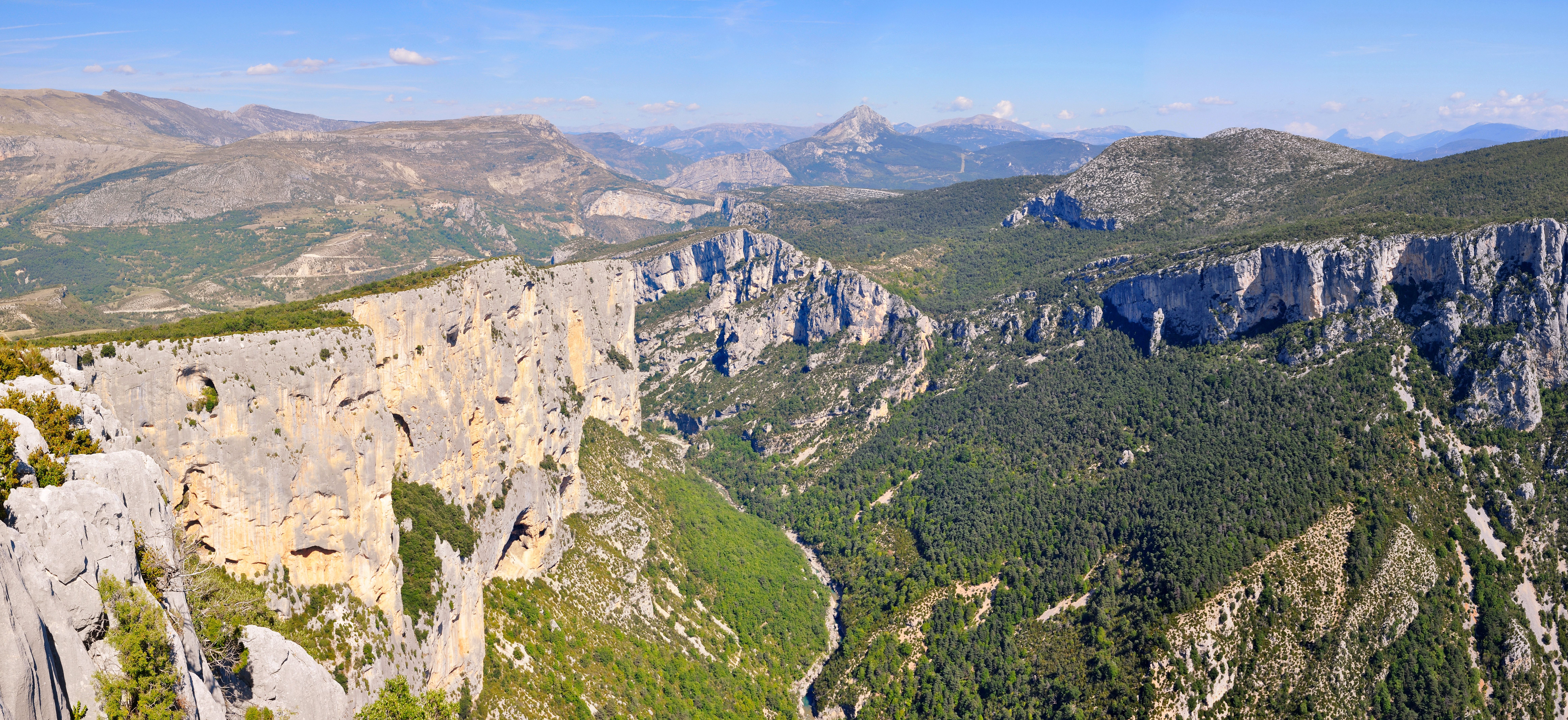 9284x4264 Falaise De L'Escalès Route Des Crêtes Gorges Du