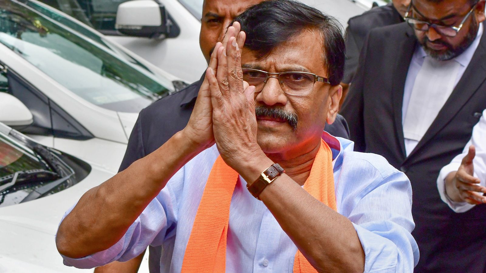 1600x900 Sena's Sanjay Raut tweets about counting daggers and those who gave a hug as MPs desert Uddhav