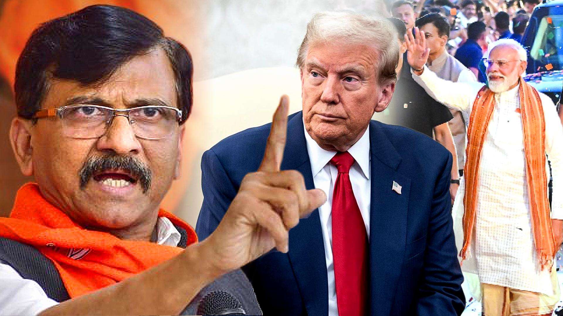 1920x1080 Sanjay Raut Writes To Donald Trump Over Bengal Polls, Questions BJP Victory Praise