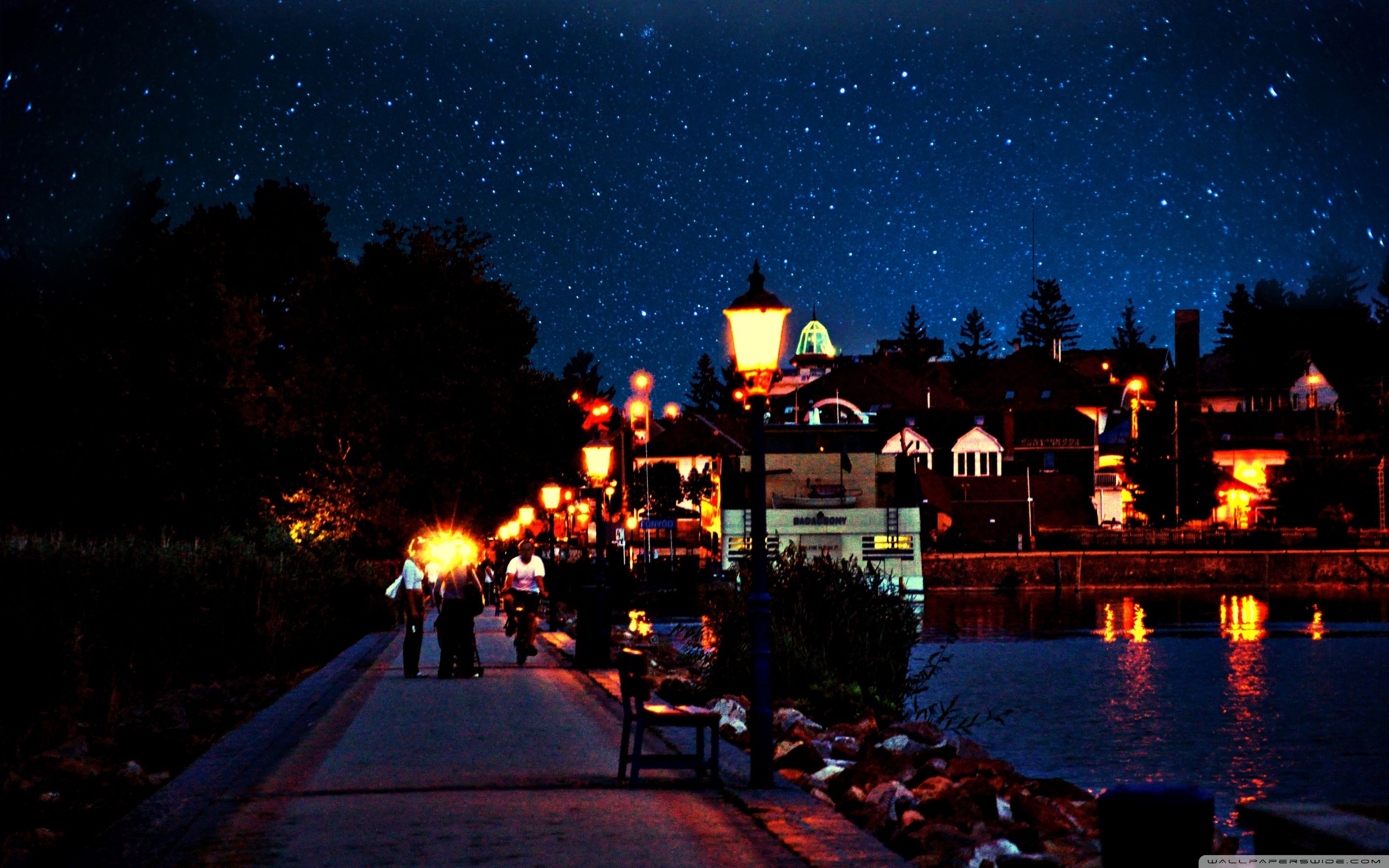 2880x1800 Summer Night 4K UHD Wallpaper for UltraHD Desktop and TV : Widescreen and UltraWide Display : Smartphone and Tablet Devices
