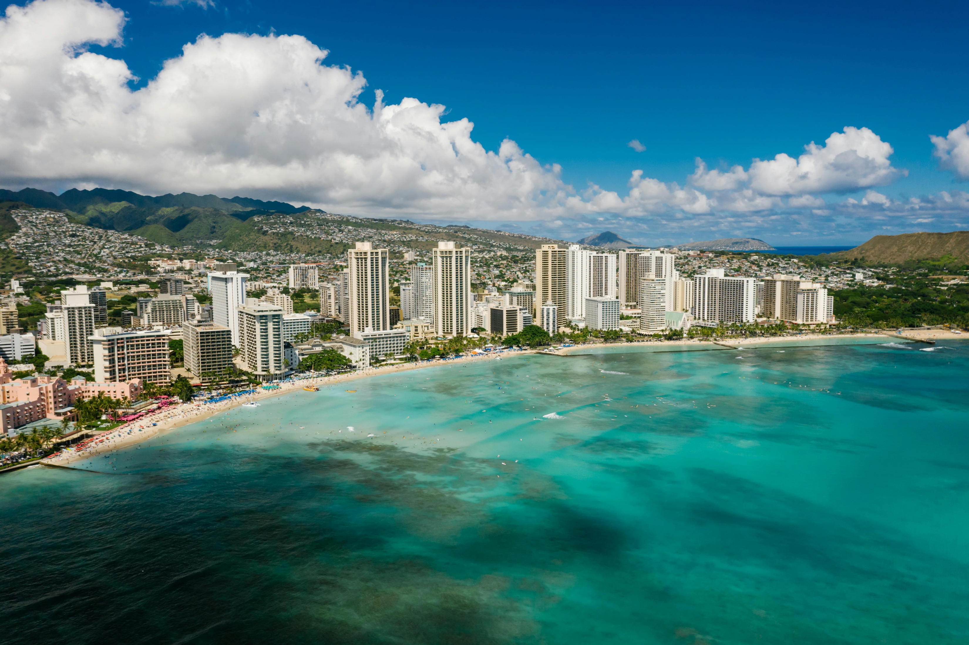 3300x2198 Gorgeous Summer City Beachside Coral Reef Water Beach