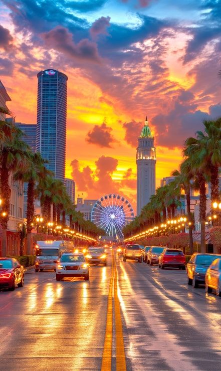 441x740 Summer city Image