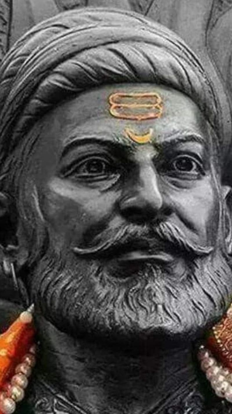 800x1422 Shivaji Maharaj .raja.face, shivaji maharaj, face, raja, maharaja, HD phone wallpaper