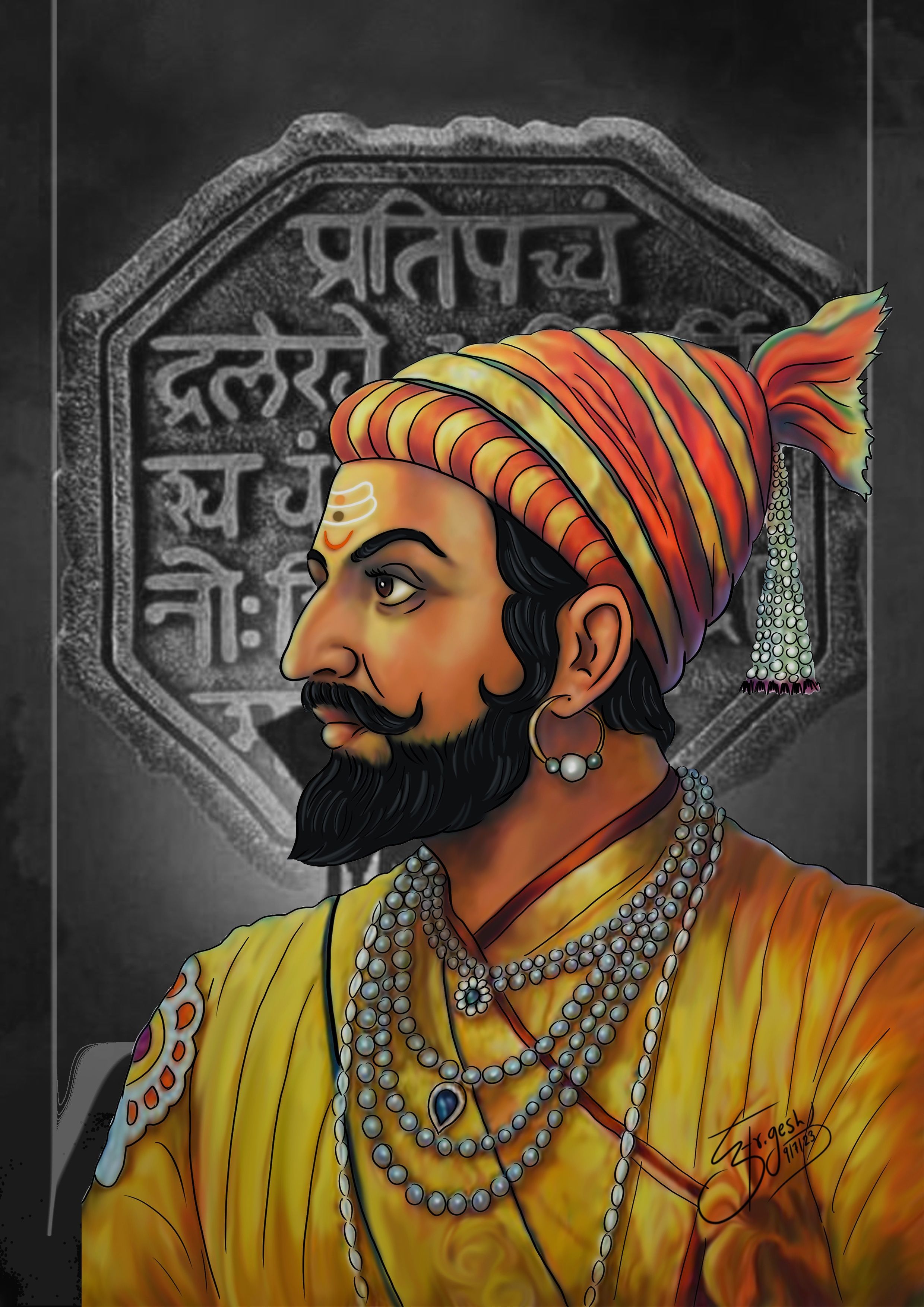 2480x3508 Shivaji Maharaj HD Wallpaper Chatrapati Shivaji Maharaj HD Wallpaper