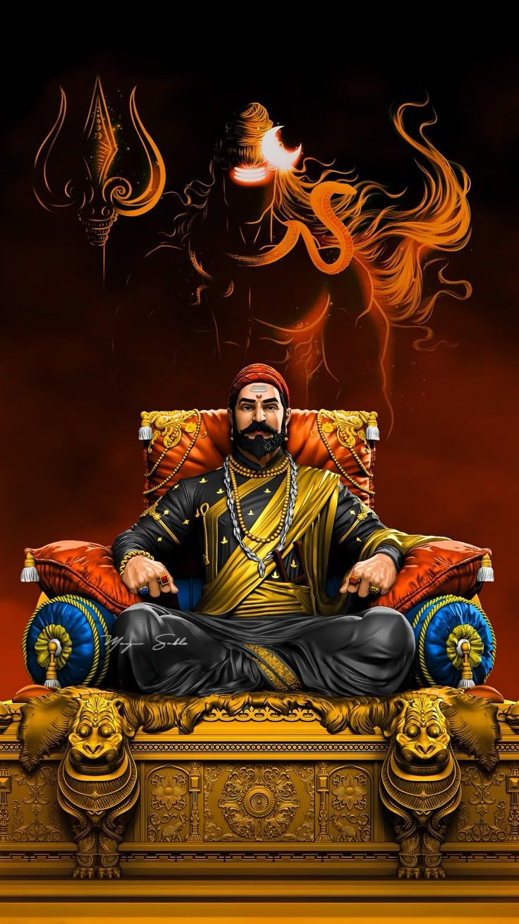 736x1309 Shivaji Maharaj