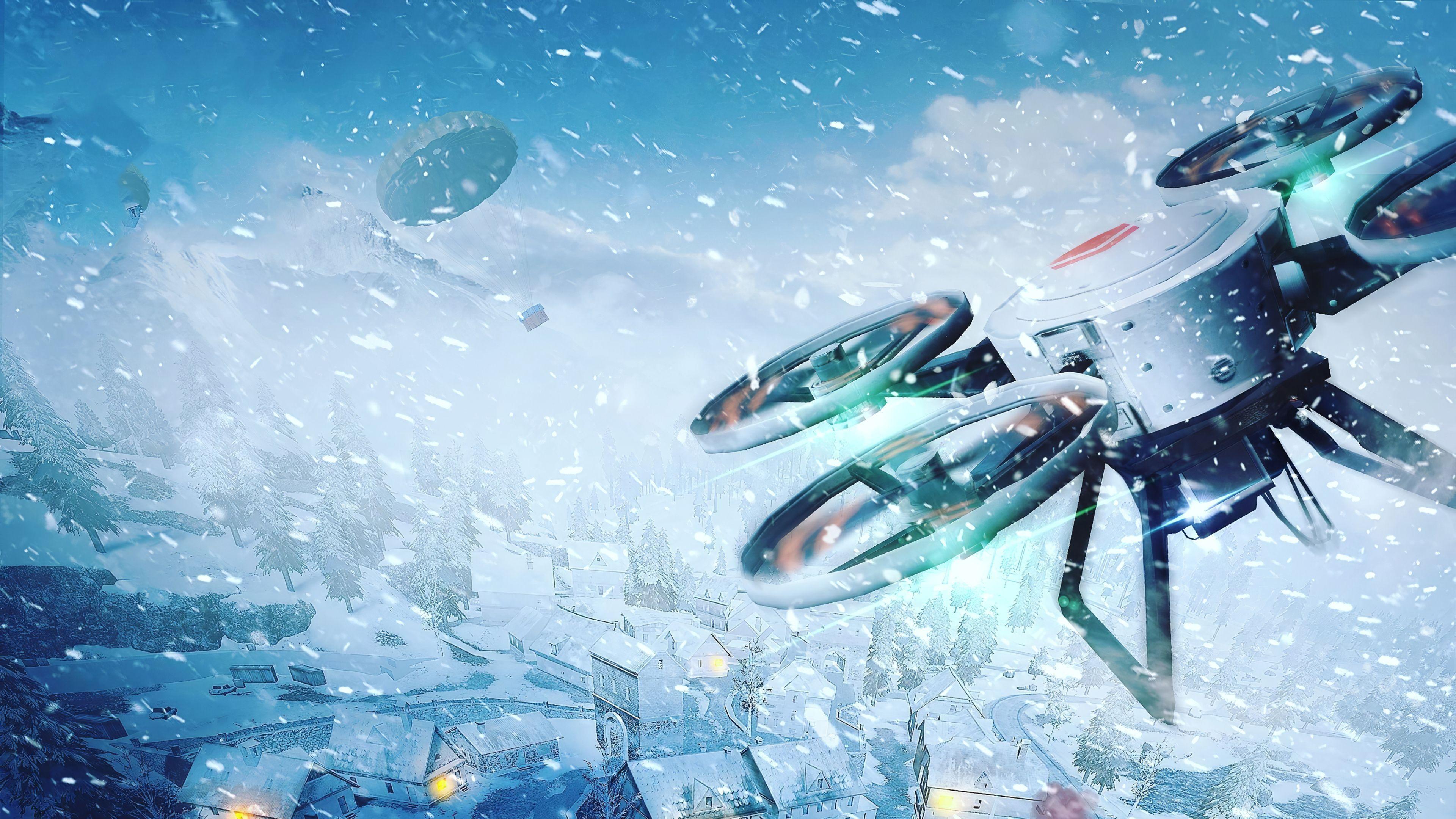 3840x2160 Wallpaper 4k Pubg Drone Wallpaper