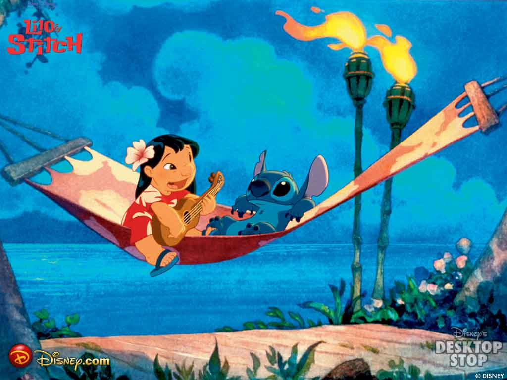1024x768 Lilo and Stitch Wallpaper Desktop