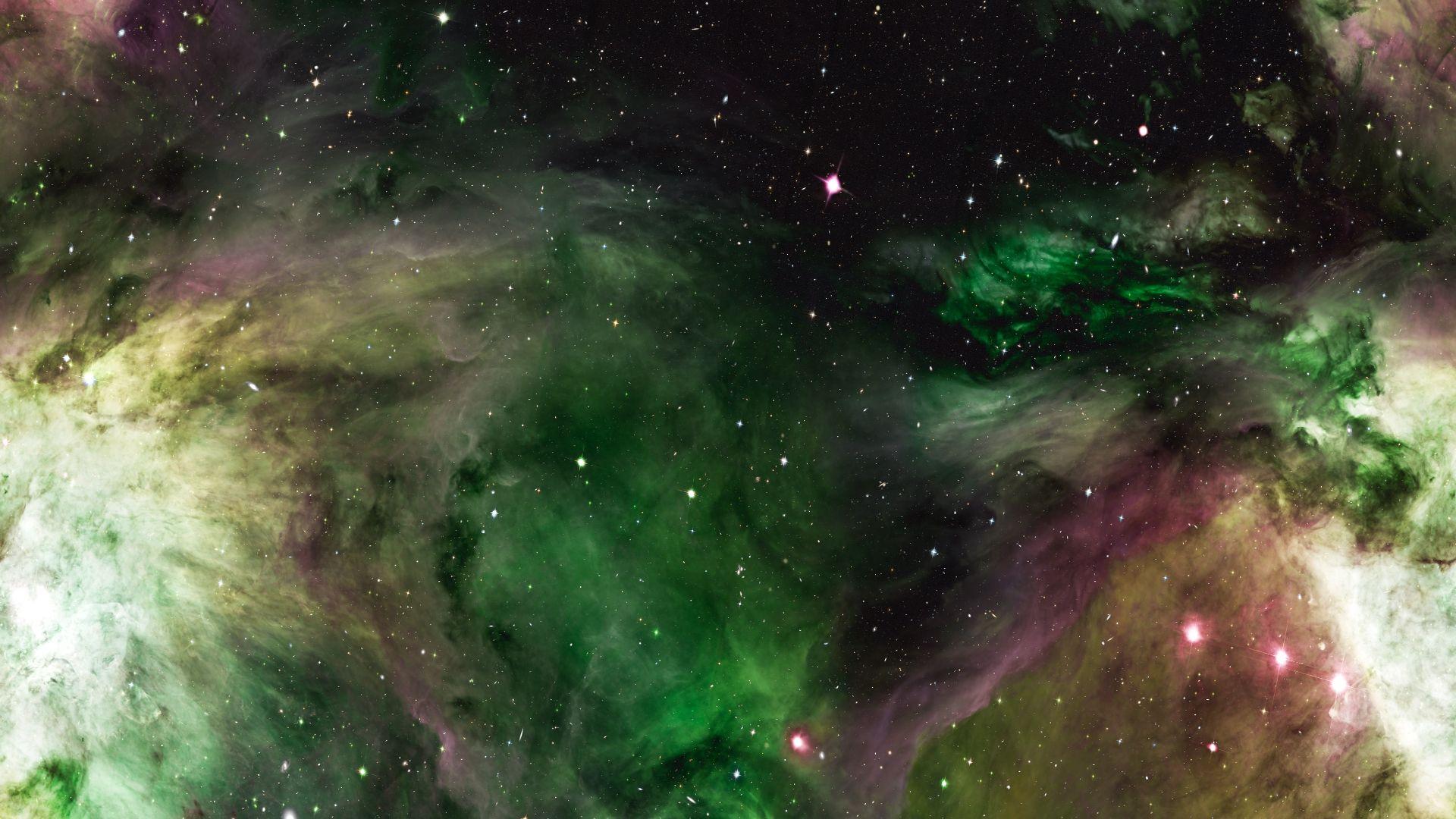 1920x1080 Orion Nebula Widescreen Desktop Wallpaper 1284