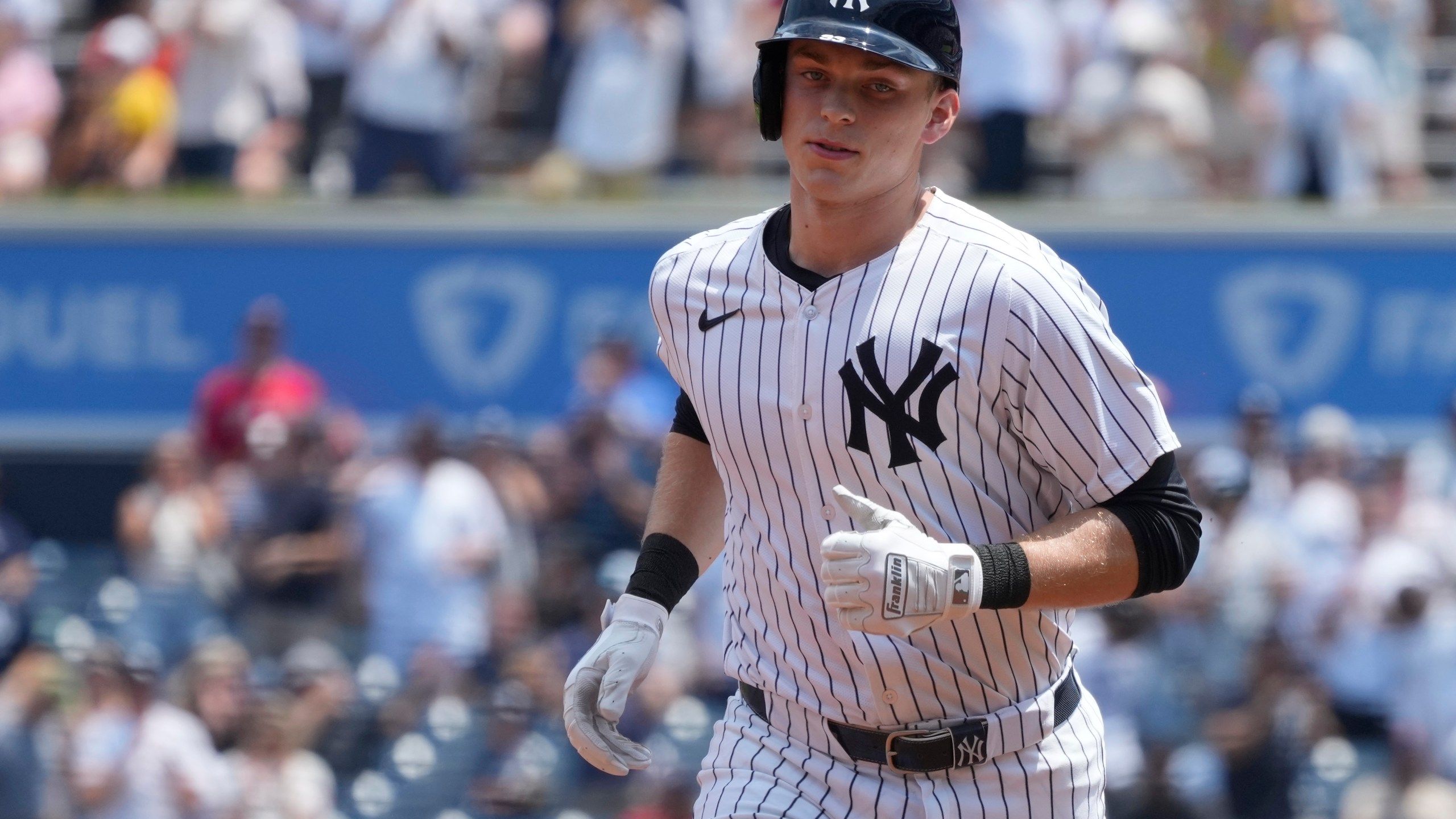 2560x1440 Ben Rice Becomes 1st Yankees Rookie To Hit 3 Homers In Game In 14 4 Rout Of Red Sox