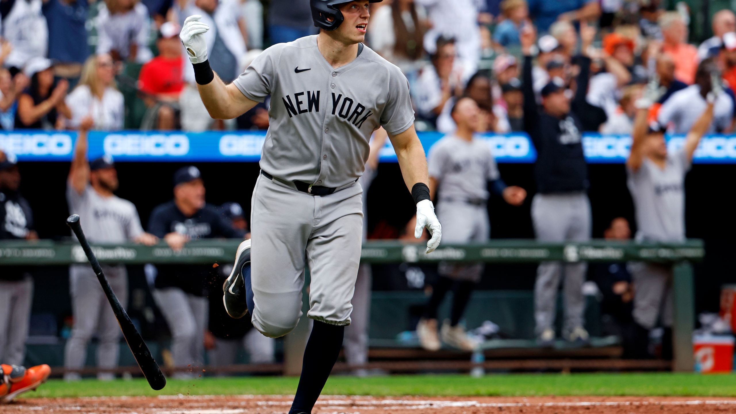 2560x1440 Fried Rice combo sparks jokes among Yankees pitcher Max Fried and catcher Ben Rice