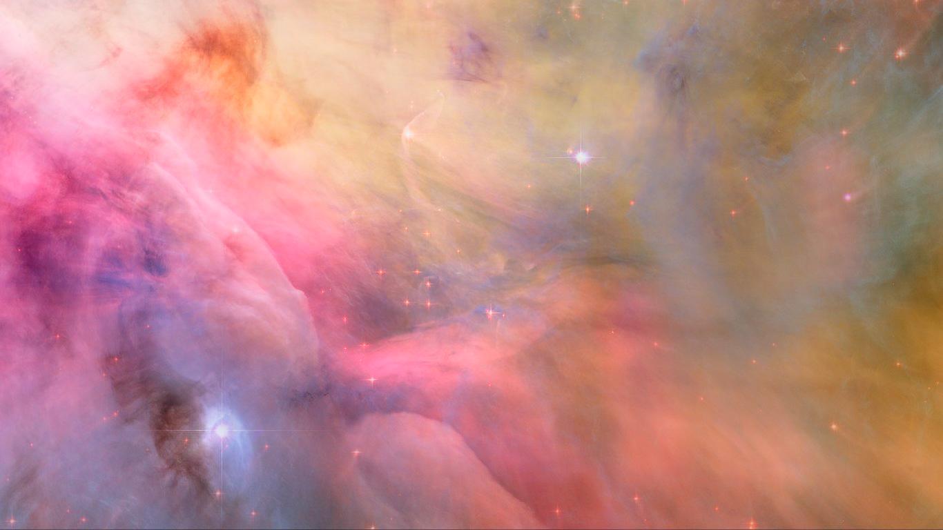 1366x768 Orion Nebula Hubb HD Wallpaper, Background Image