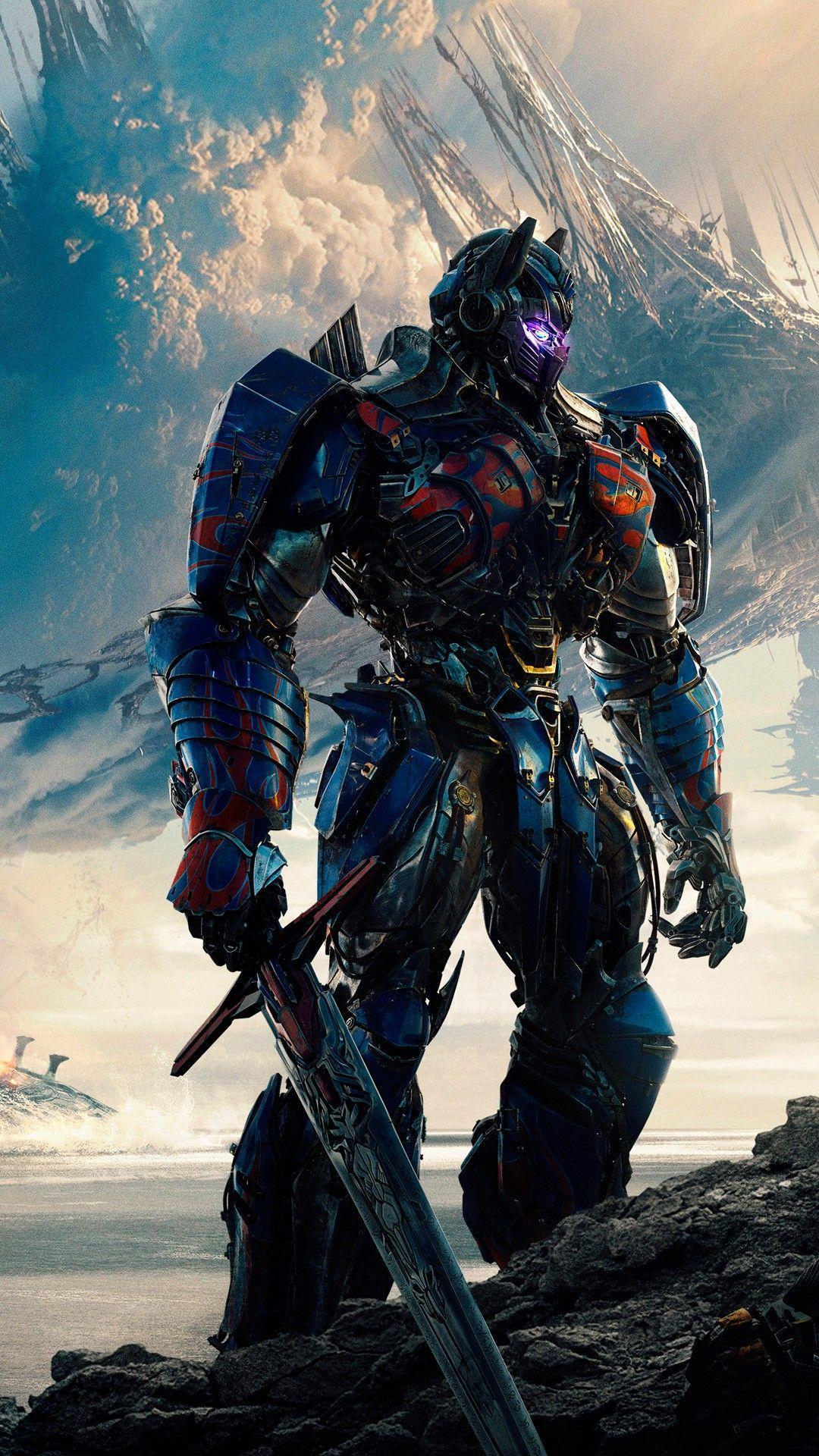 Wallpaper ID 406718  Movie Transformers The Last Knight Phone Wallpaper Optimus  Prime Bumblebee Transformers 1080x1920 free download