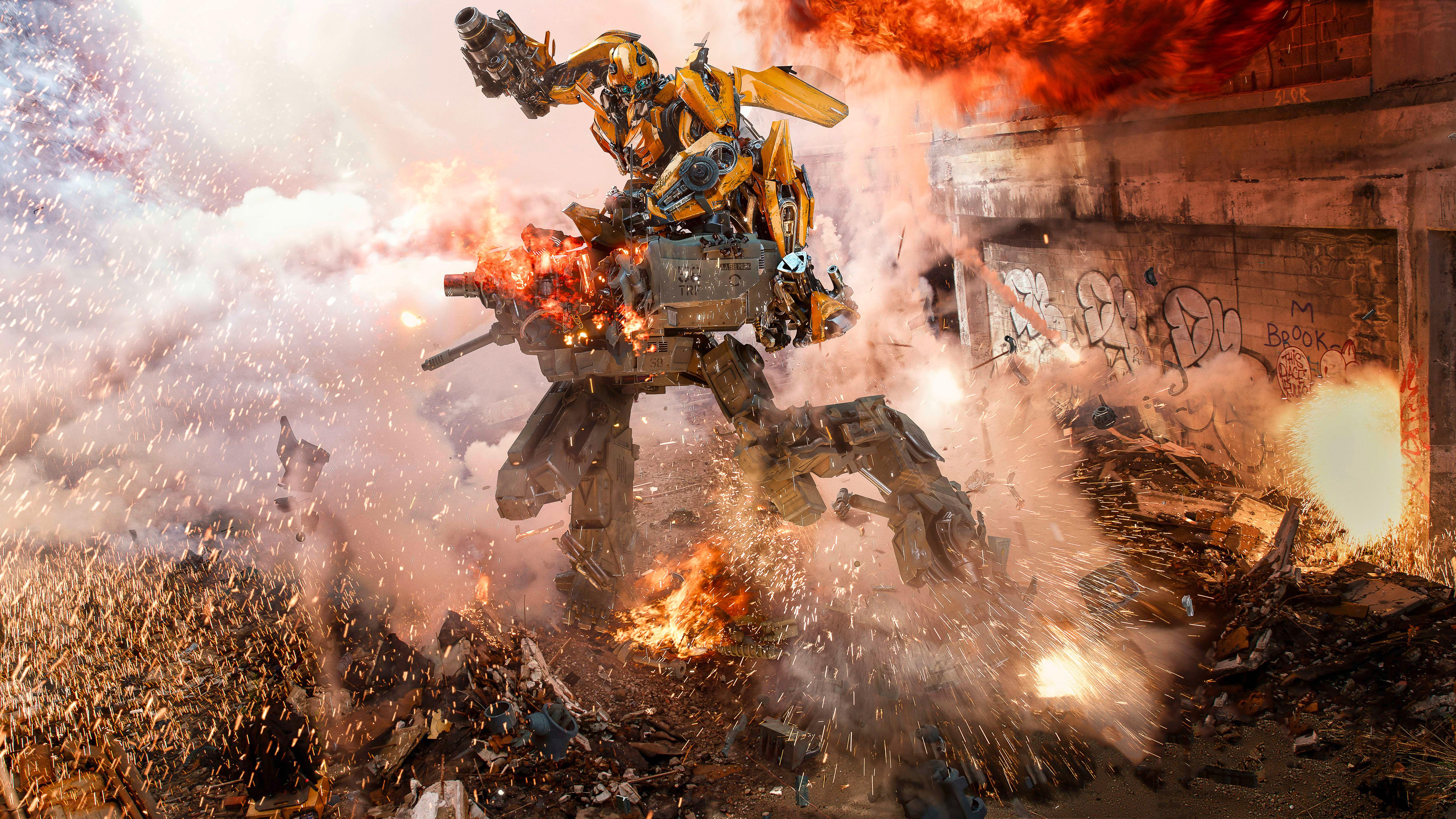 7062x3972 Transformers: The Last Knight HD Wallpaper