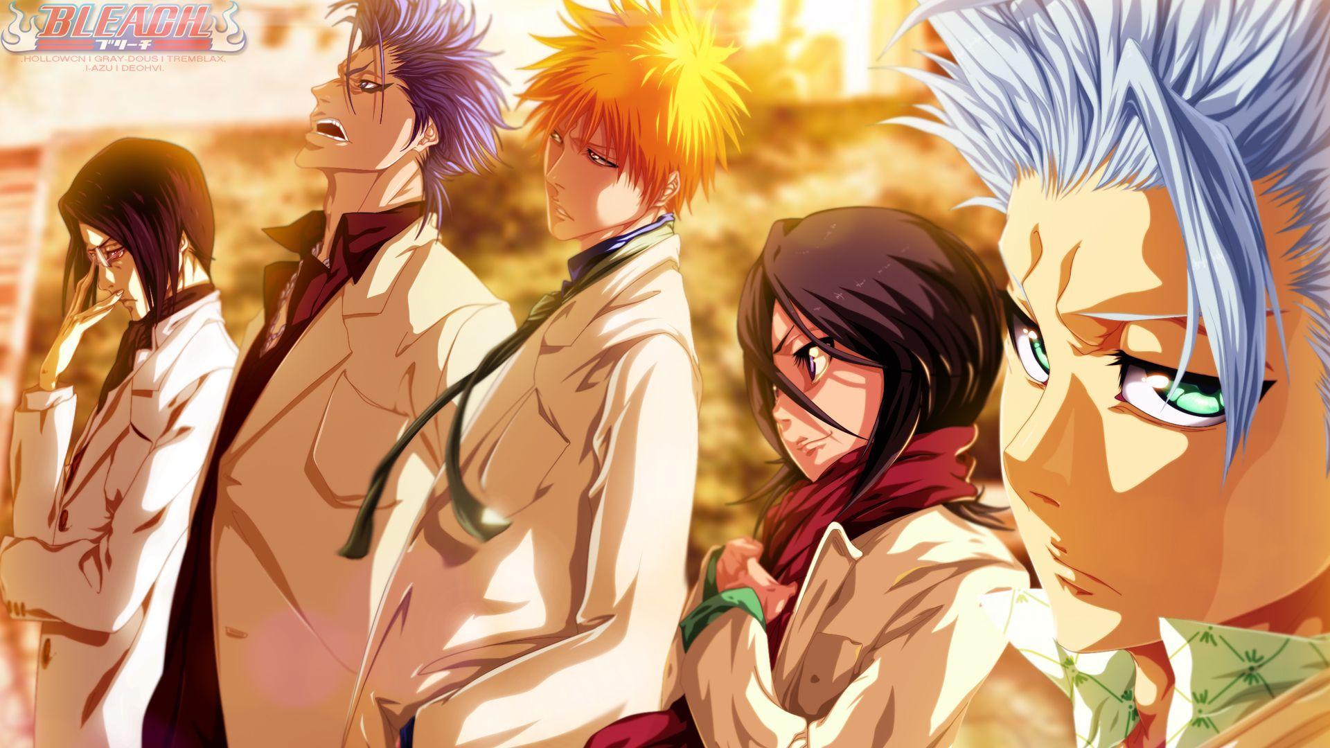 1920x1080 Bleach Characters Wallpaper