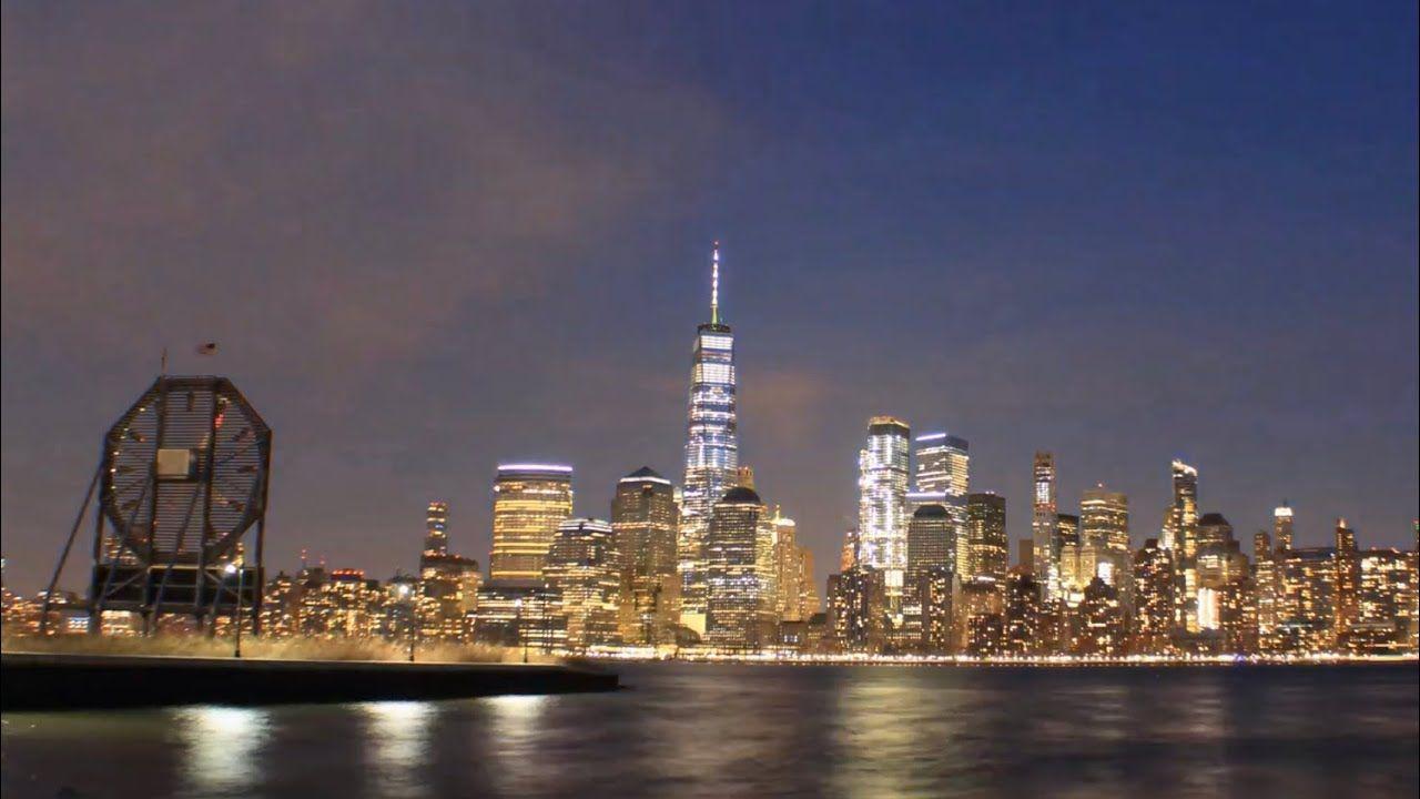 1280x720 New York City Skyline at Night 4K Screensaver NYC Skyline