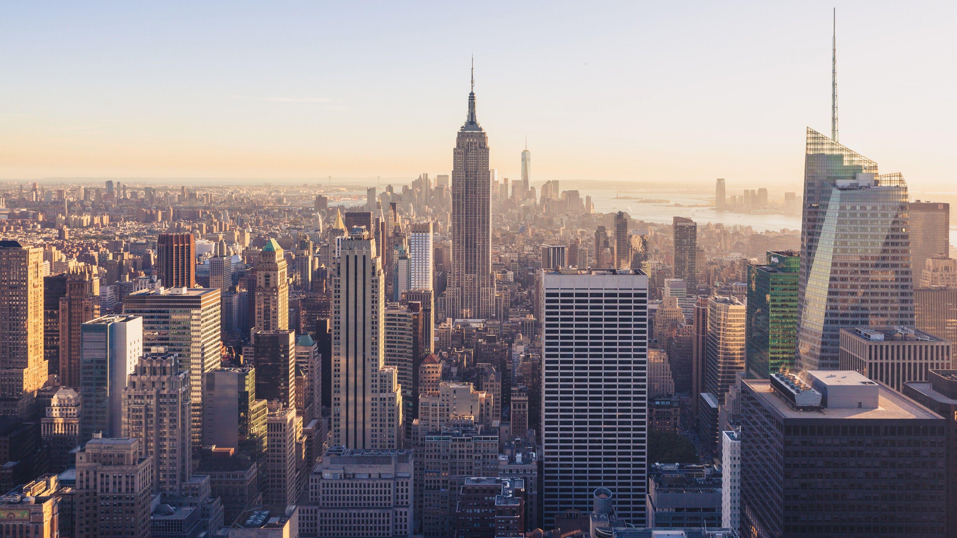 3840x2160 New York City Skyline 5K Wallpaper