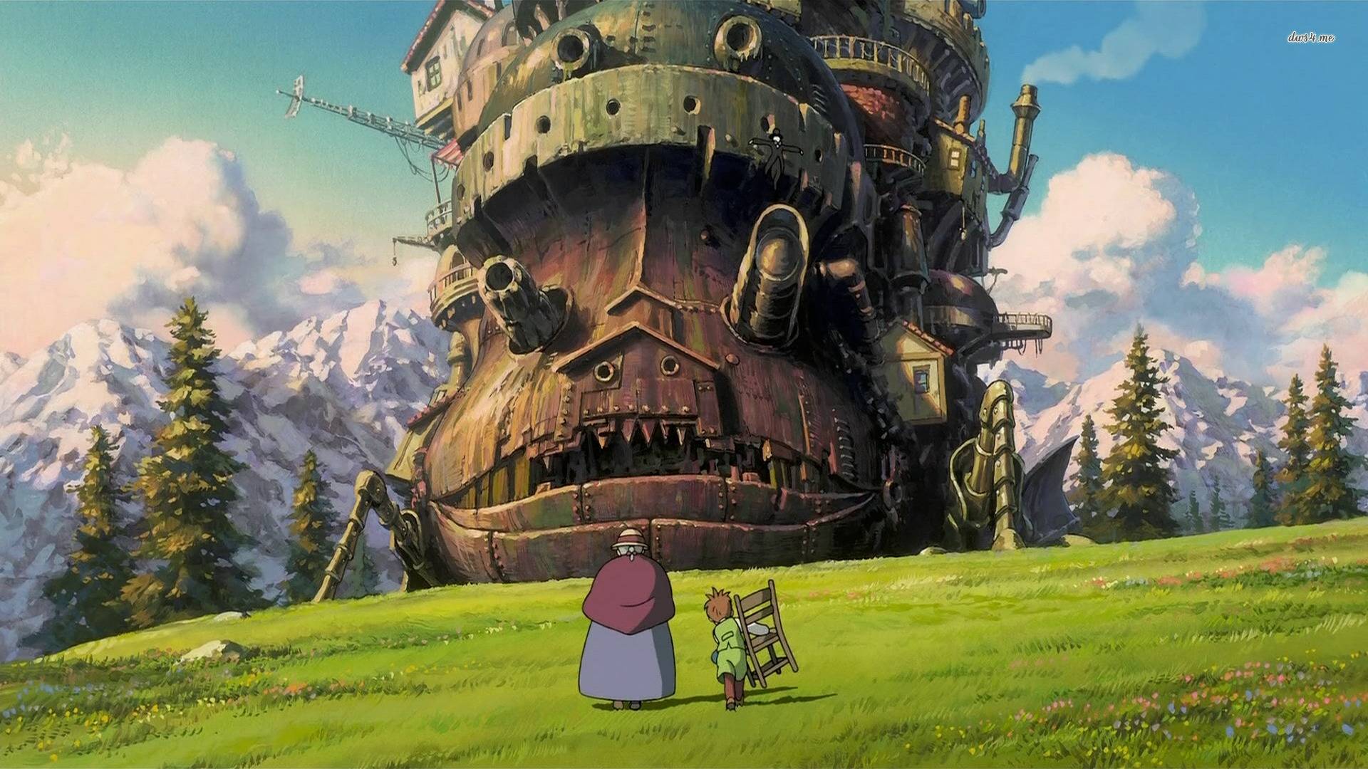 Studio Ghibli phát hành 400 ảnh FullHD cho 8 phim hoạt hình Vùng Đất Linh  Hồn Gió Nổi Ngọn Đồi Hoa   Studio ghibli background Studio ghibli art  Anime scenery