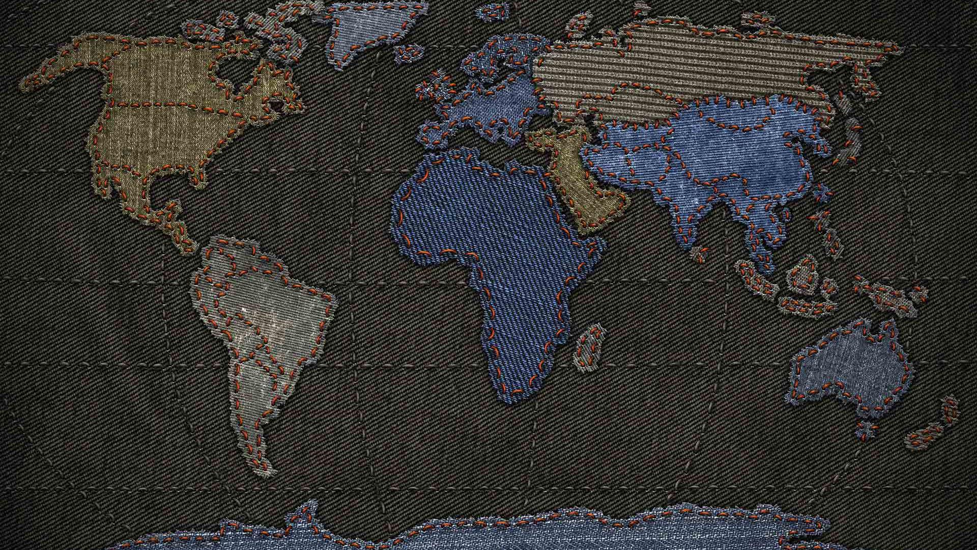 1920x1080 Live World Map Desktop Wallpaper