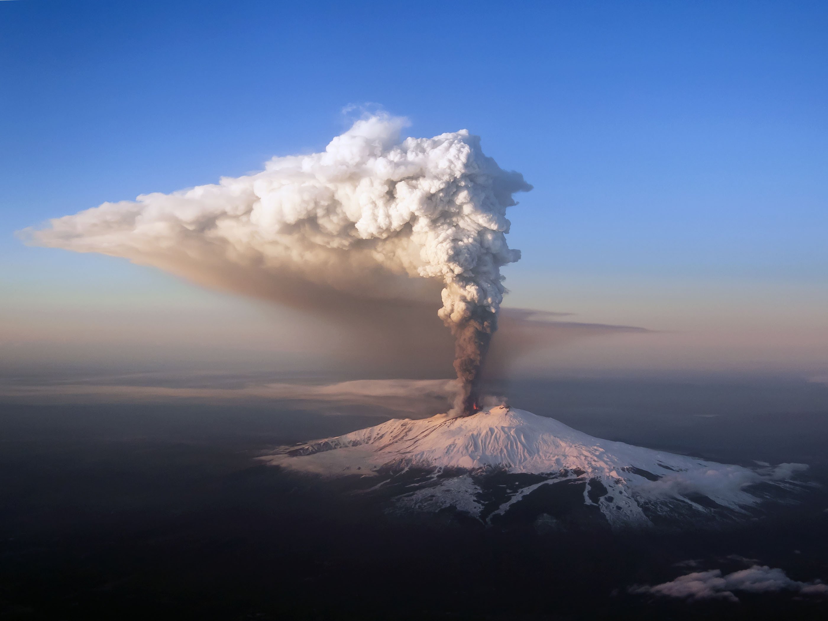 2800x2100 Wallpaper Italy, nature, Etna, Sicily, volcano for mobile and desktop, section природа, resolution 2800x2100