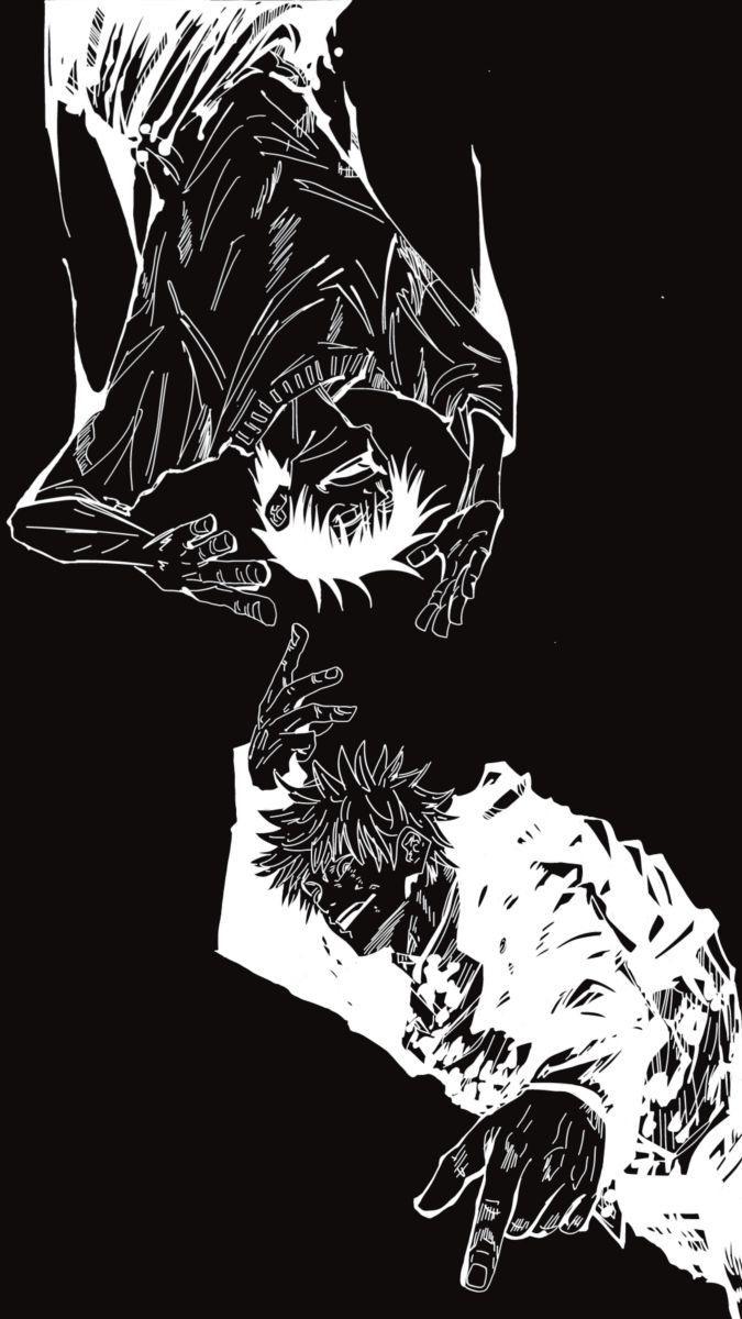 675x1200 Gojo Toji iPhone wallpaper