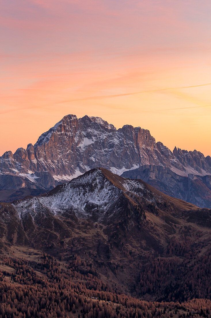 733x1100 Sunset On The Famous North West Wall Of