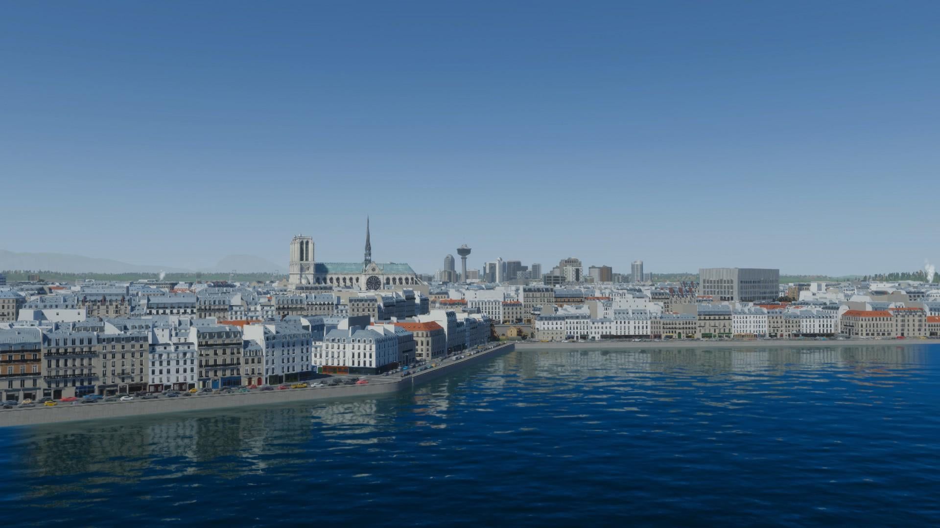 1920x1080 My western Europe inspired city