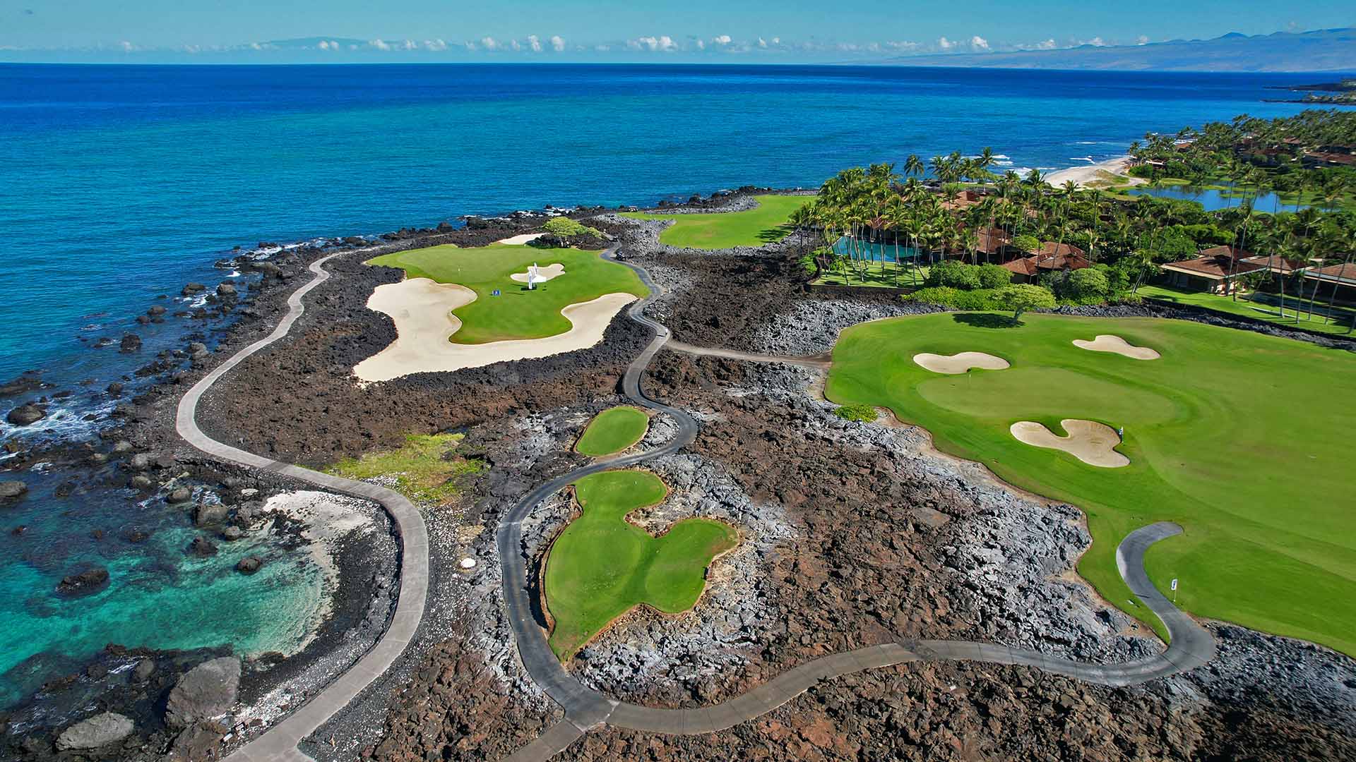 1920x1080 This Black Lava Covered Course In Hawaii Was My Favorite This Year