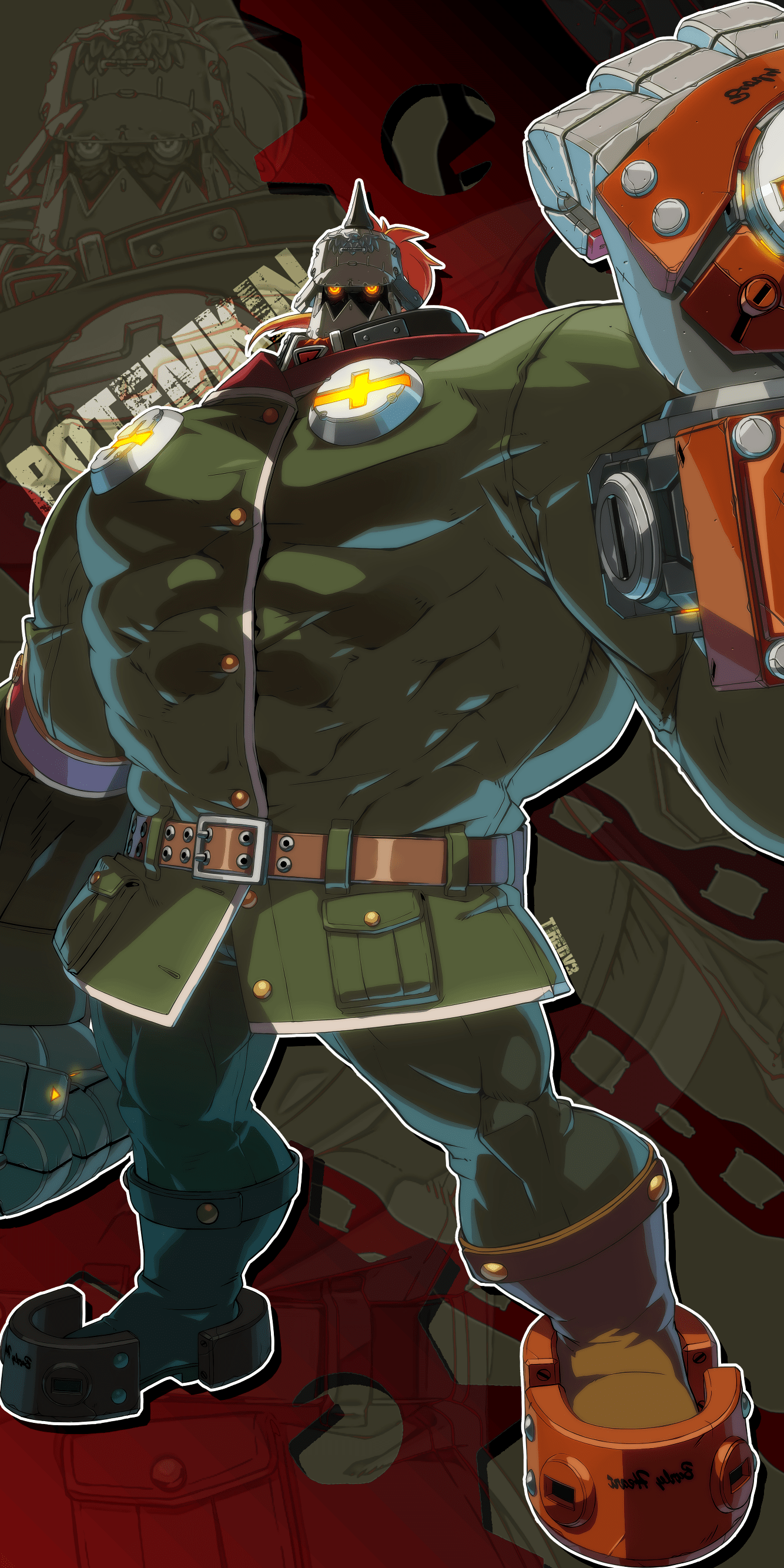 1334x2668 Potemkin Phone Wallpaper
