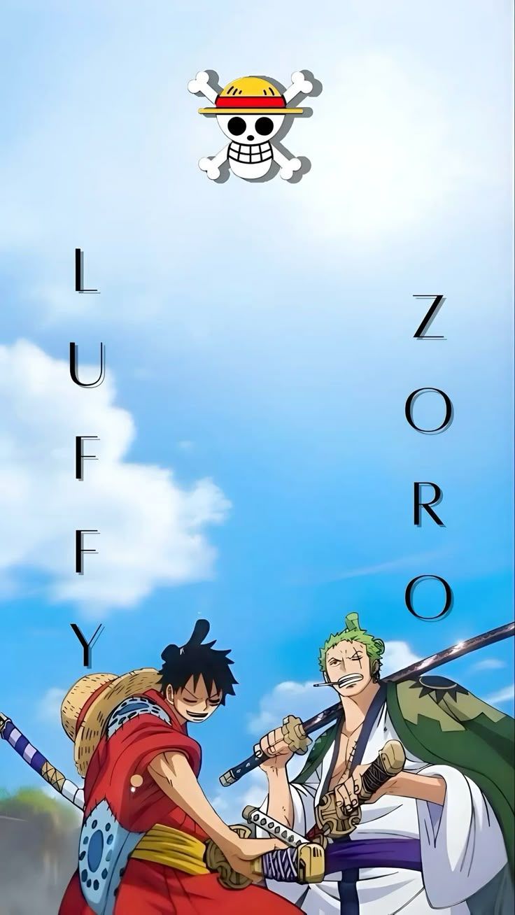 736x1308 LUFFY x ZORO Wallpaper. iPhone wallpaper. Luffy and zoro 4k, Zoro x luffy wallpaper