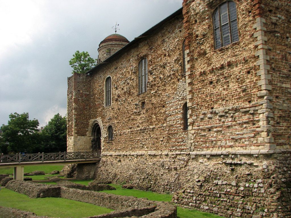 1024x768 Colchester Castle. The castle has the largest keep of any i