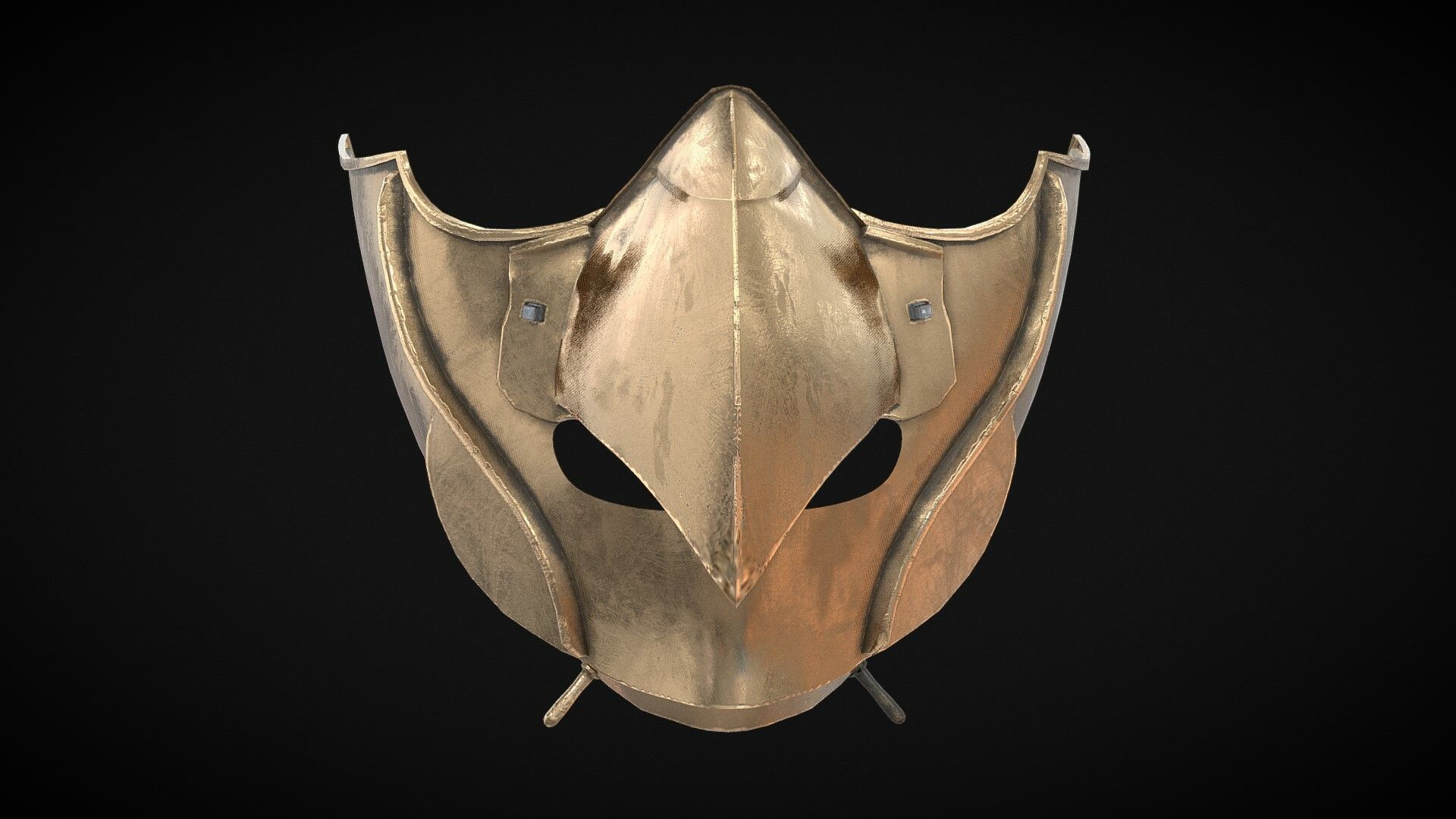 1920x1080 Maka Mempo Face Mask Edo Period