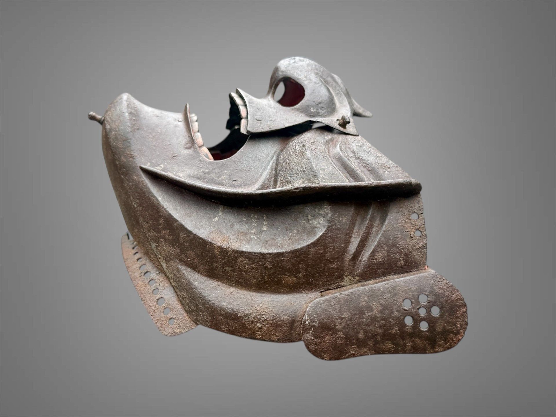 1920x1440 Half Samurai Mempo Mask Period (1603 1868)