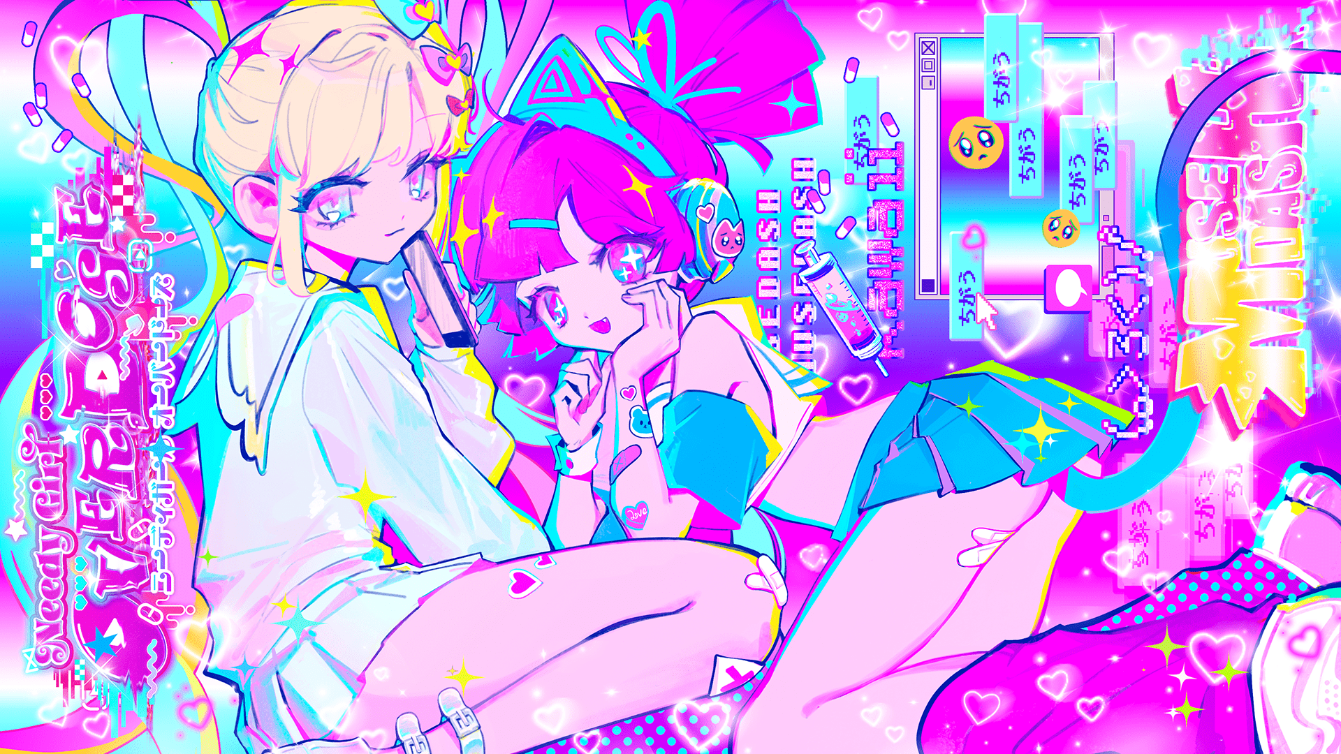 1920x1080 Needy Streamer Overload Wallpaper