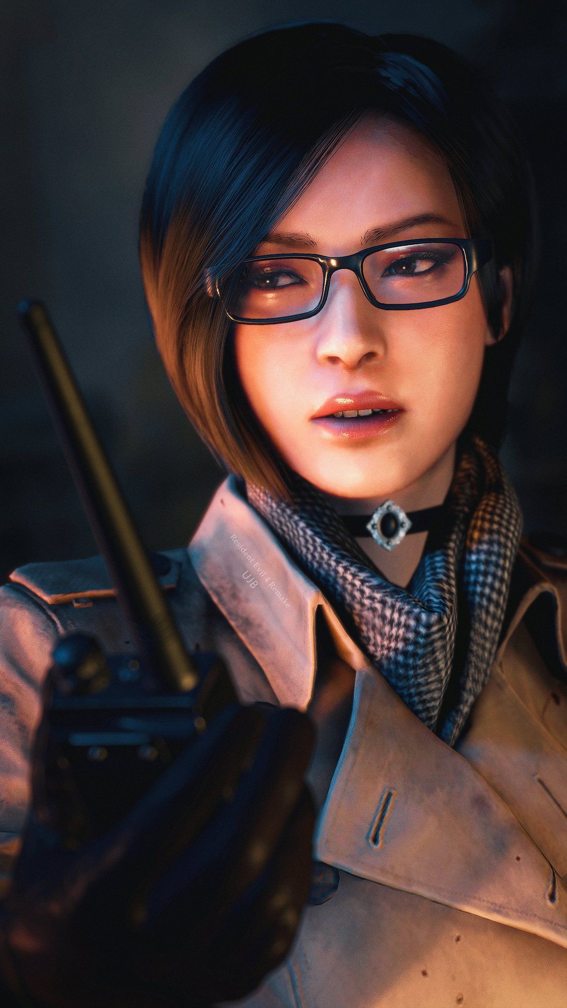1152x2048 Ada Wong Resident Evil 4 Remake Wallpaper
