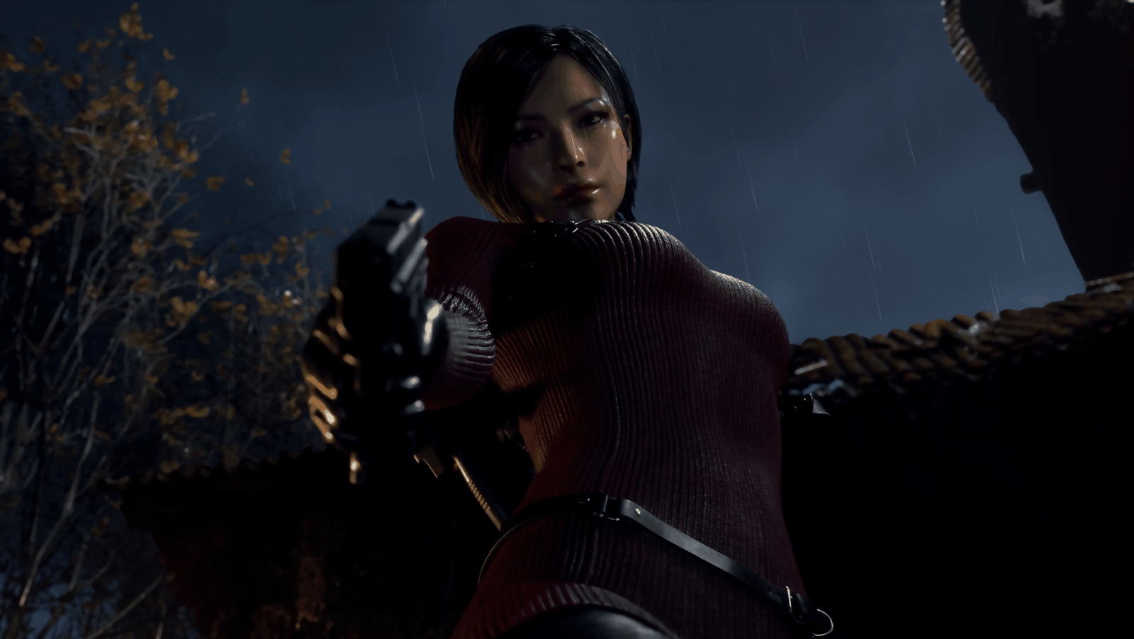 1600x902 RE4R SW Ada after the El Gigante fight wallpaper