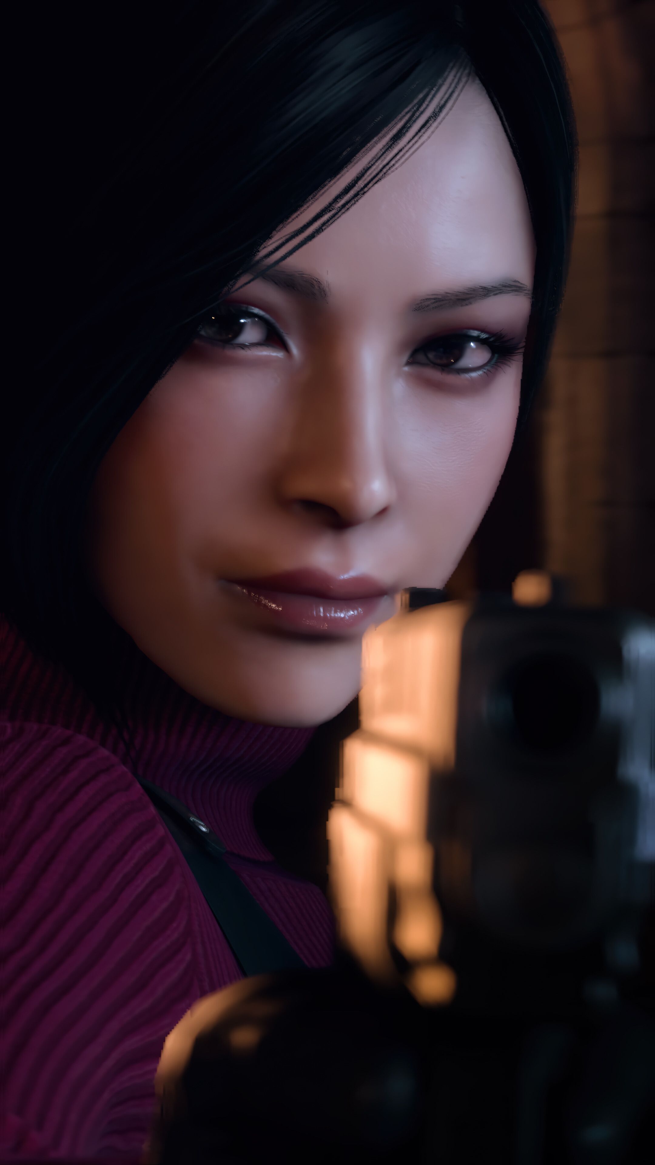 2160x3840 Resident Evil 4 Ada Wong Game Remake 4K Wallpaper iPhone HD Phone j