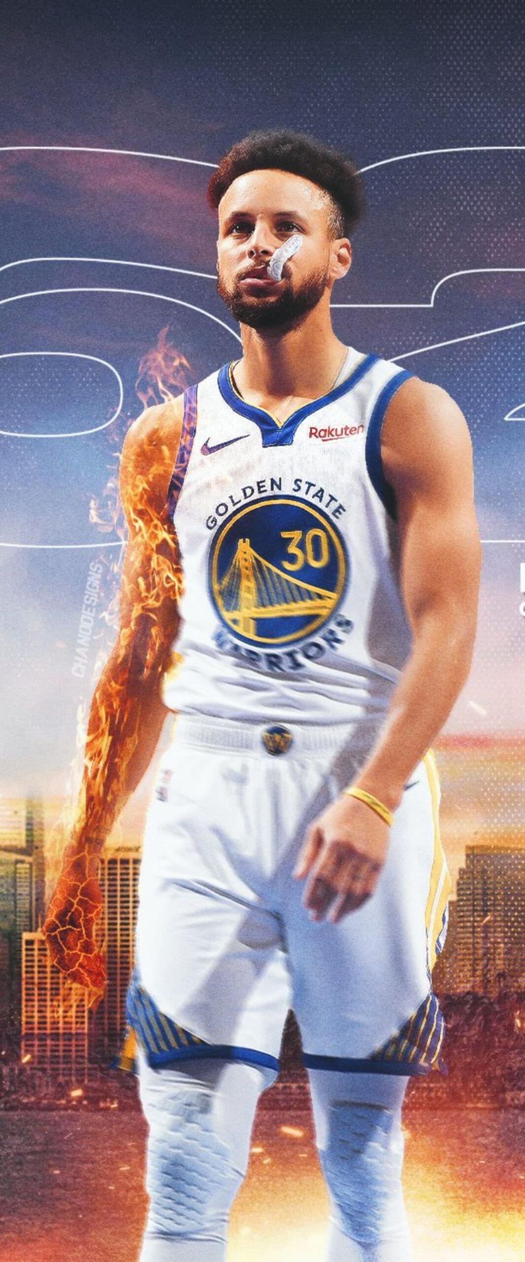 1065x2560 Best Stephen Curry Golden State Warriors iPhone Wallpaper [ 4k & HD Quality ]