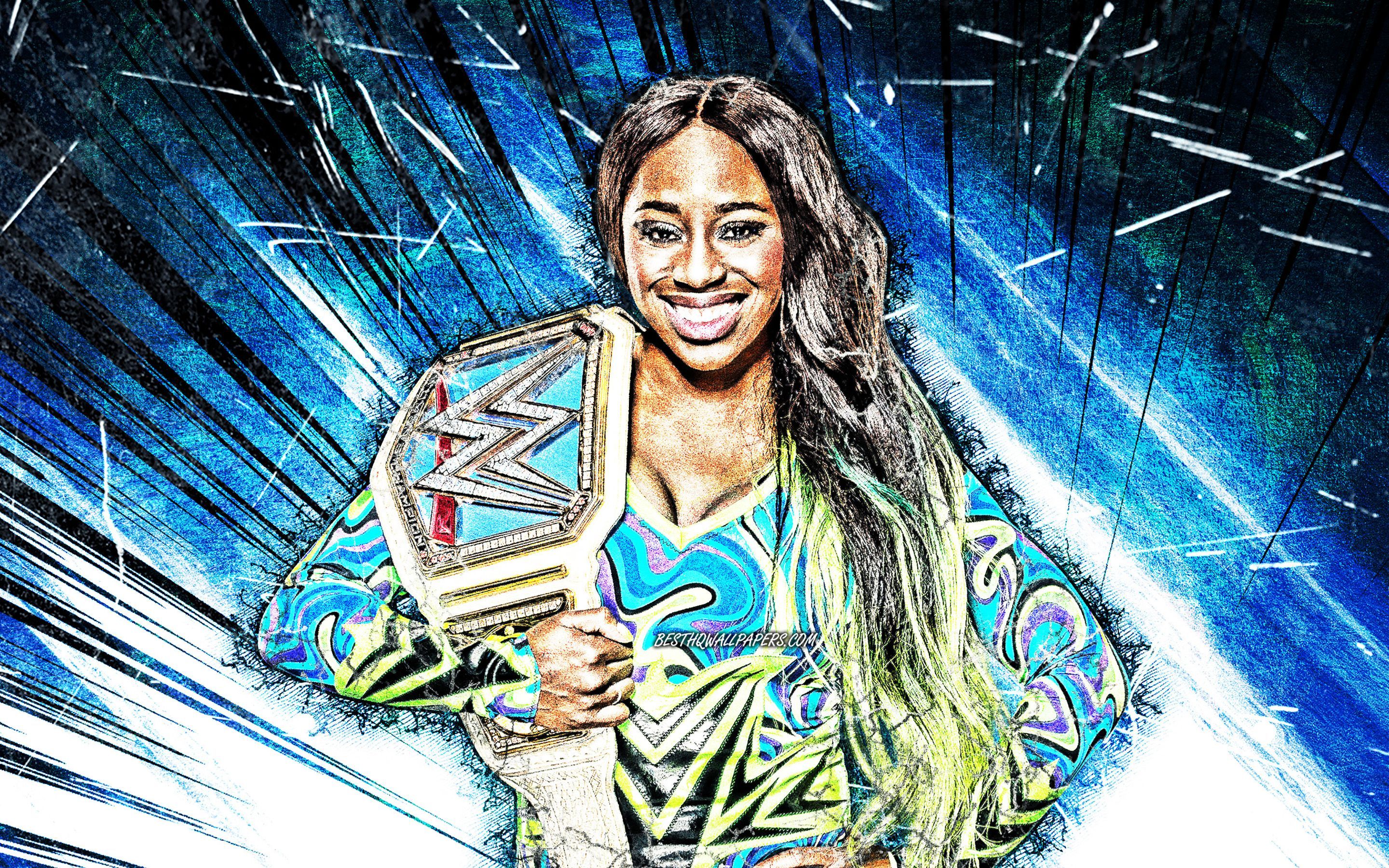 2880x1800 WWE Naomi Wallpaper