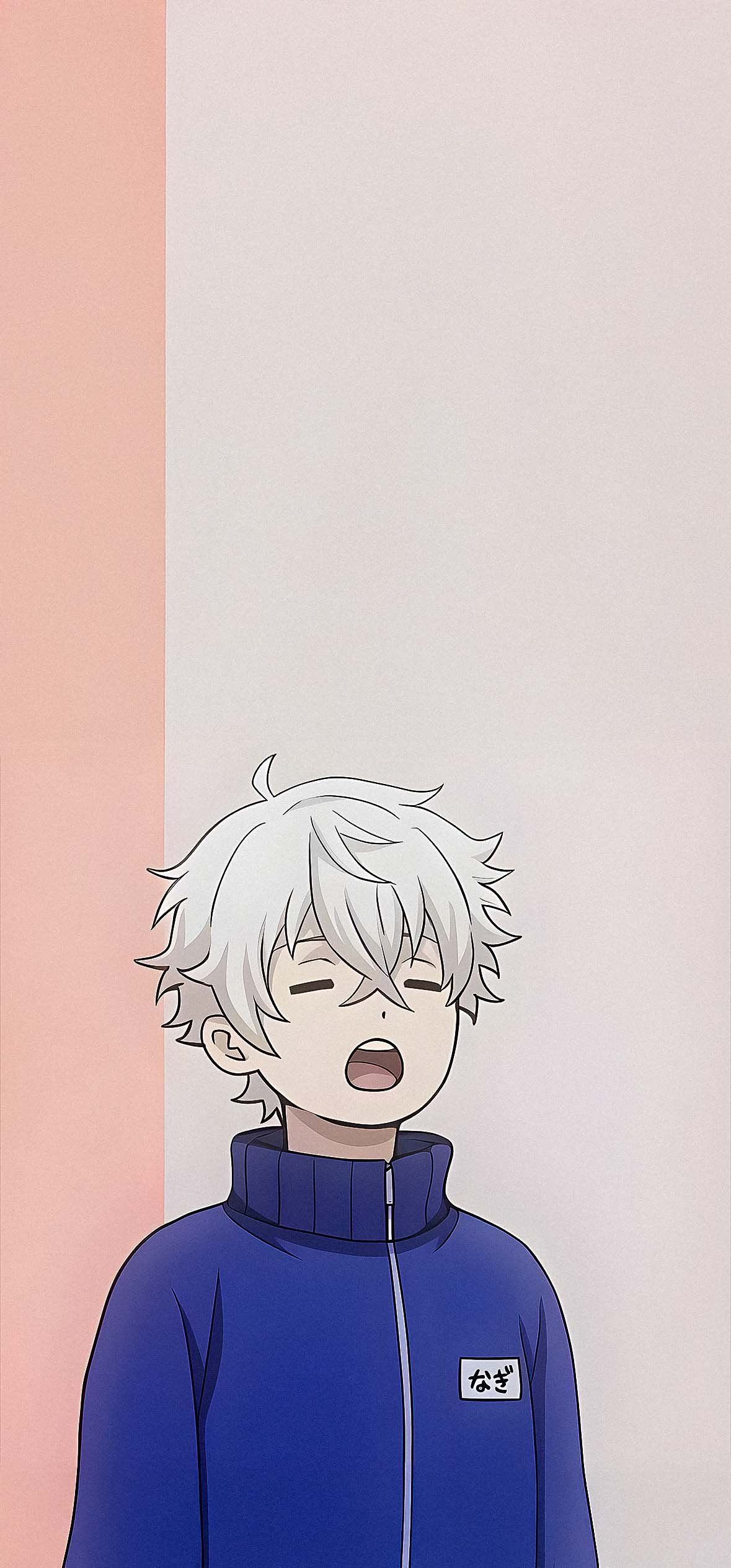 1179x2526 Nagi Blue Lock Phone Wallpaper