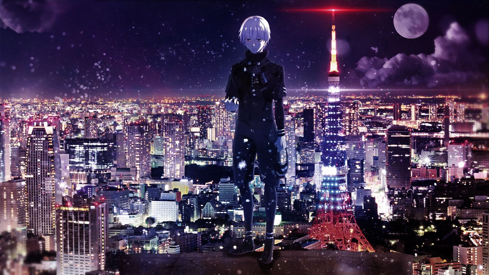 1920x1080 Tokyo Ghoul City Wallpaper