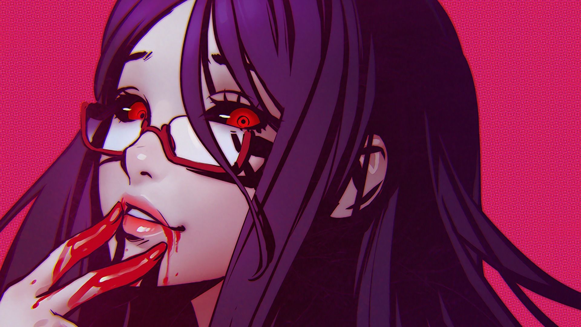 1920x1080 Wallpaper art, Tokyo Ghoul, Tokyo Ghoul, Kamishiro Rize for mobile and desktop, section прочее, resolution 1920x1080