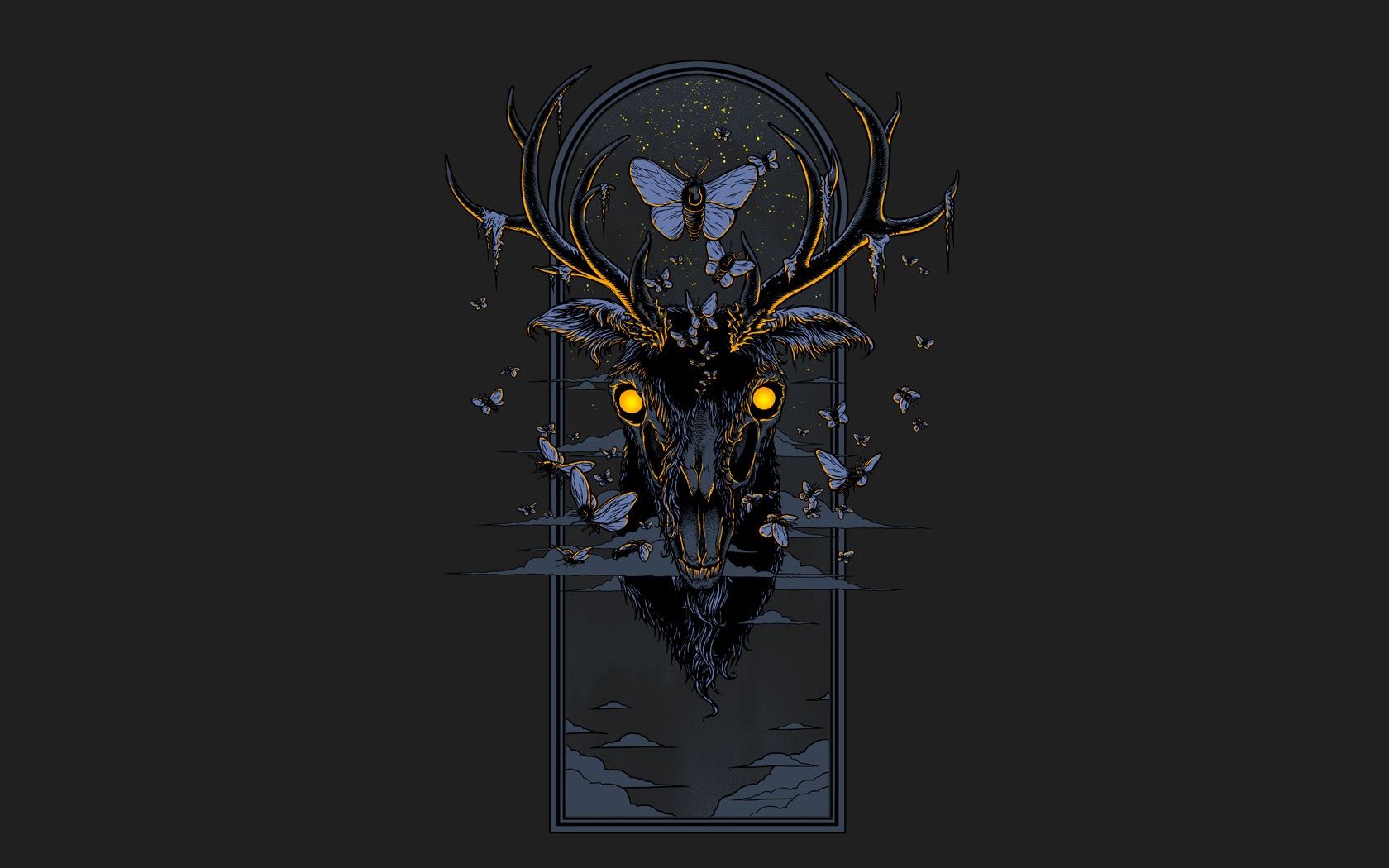 1680x1050 Phone wallpaper: Dark, Animal 234127