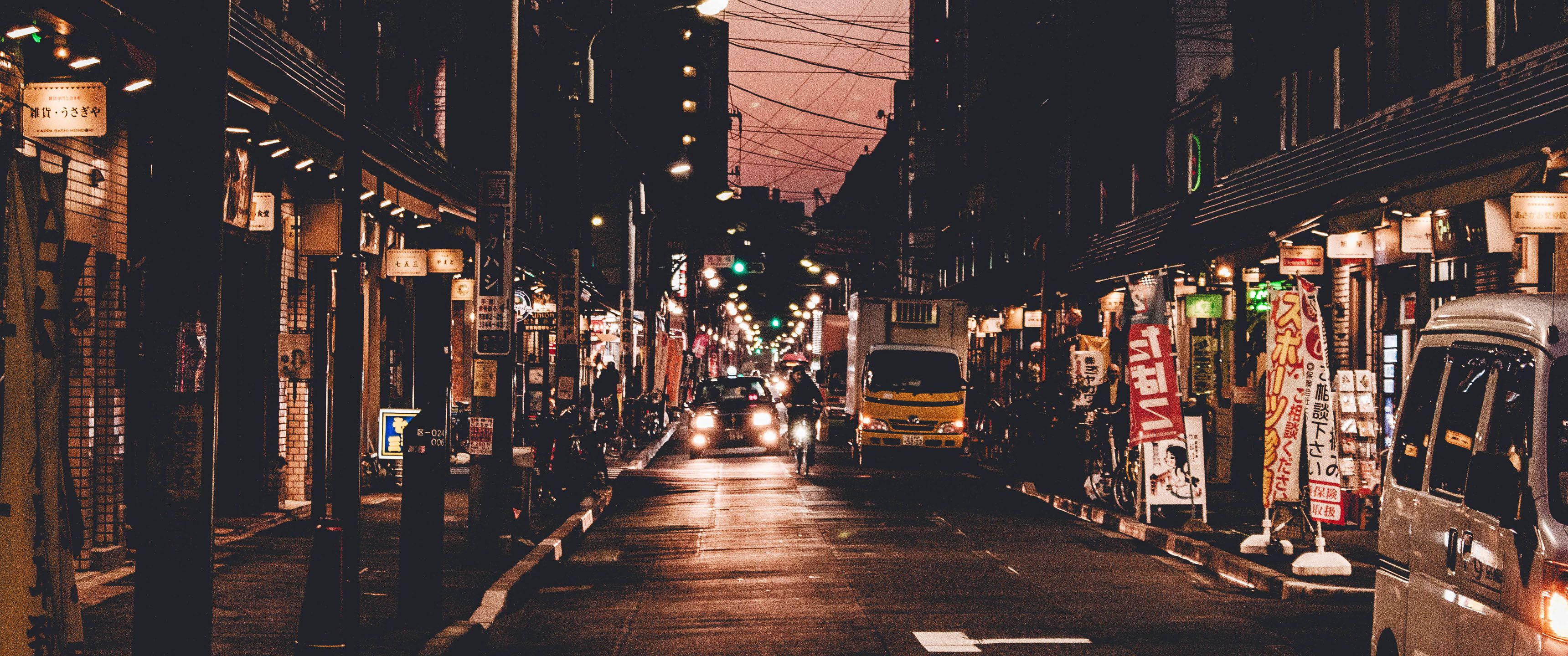 3440x1440 Streets of Tokyo 21:9 Wallpaper. Ultrawide Monitor 21:9 Wallpaper