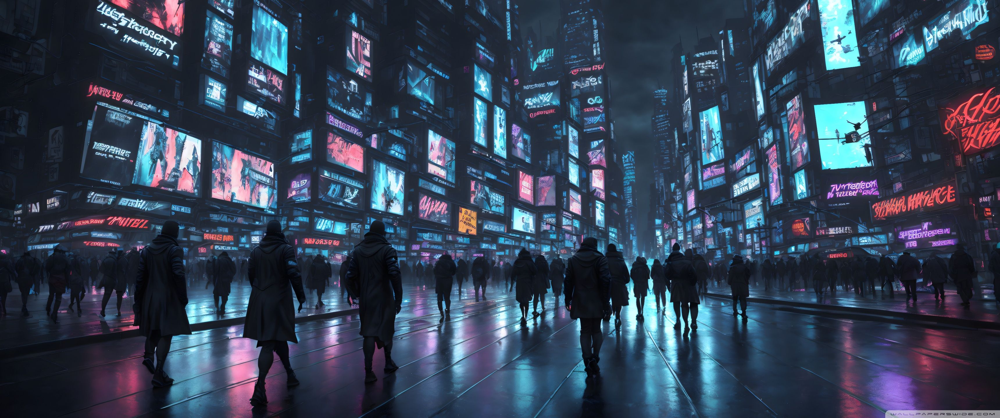 3440x1440 Mega Tokyo 4K UHD Wallpaper for UltraHD Desktop and TV : Widescreen and UltraWide Display : Smartphone and Tablet Devices