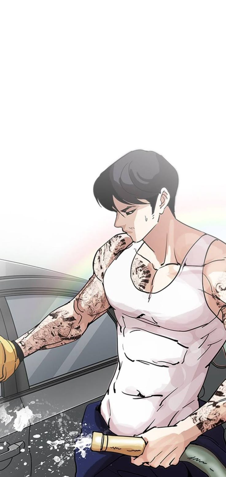 736x1554 Chapter 203. Warren chae lookism, Lookism tattoos, Daniel lookism wallpaper