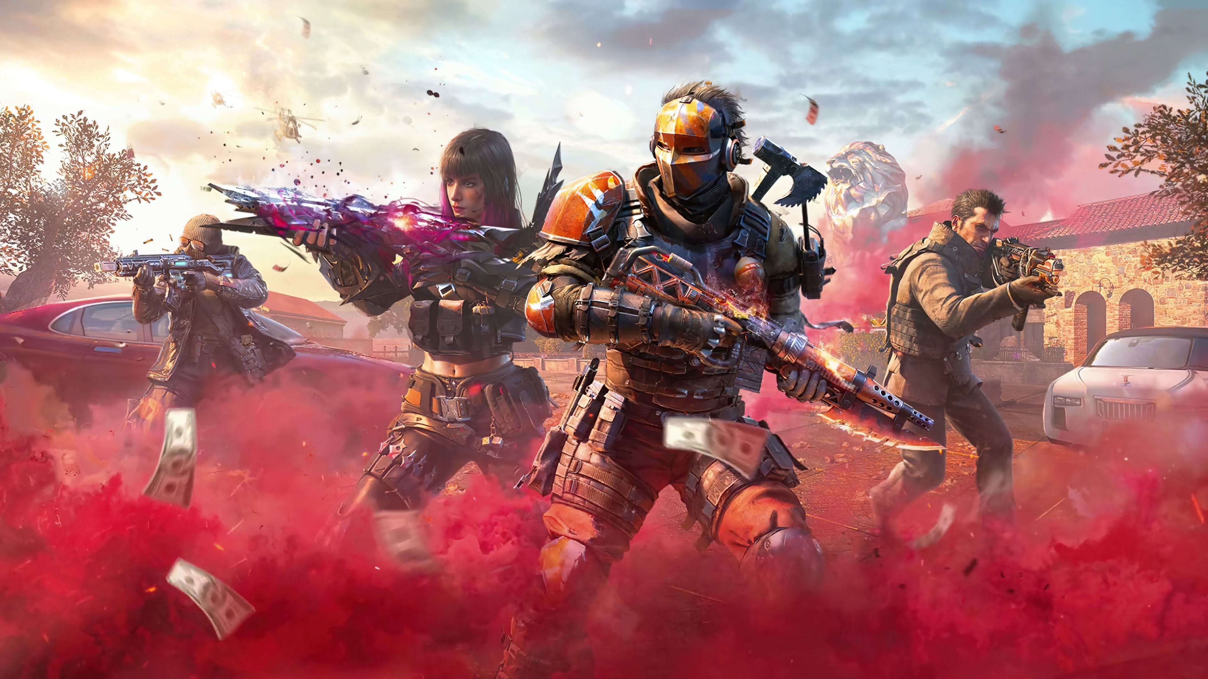 3840x2160 Call of Duty Mobile 2022 Season 1 Heist Wallpaper 4K PC Desktop f